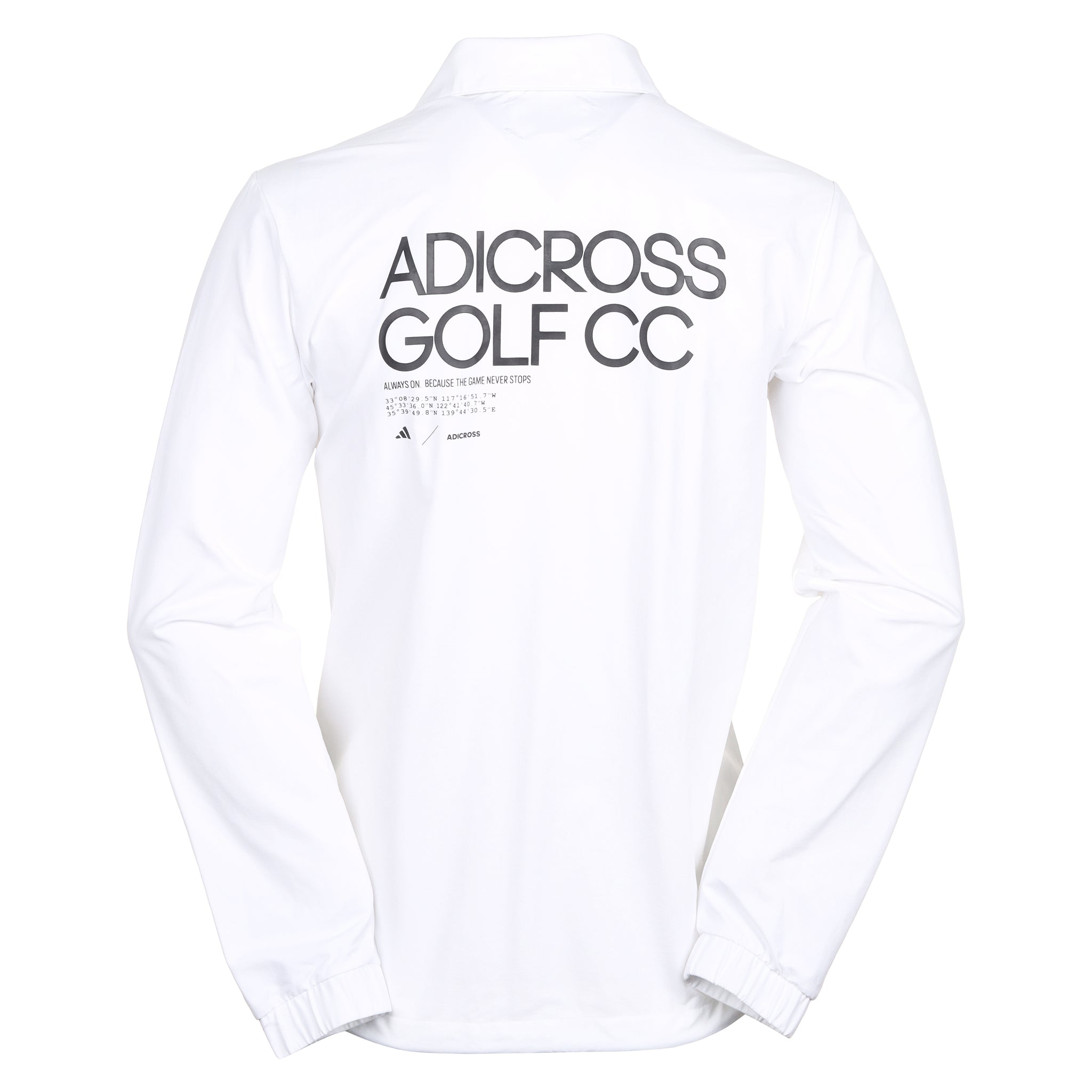 adidas Golf Adicross Coach Jacket IN9258 White & Function18