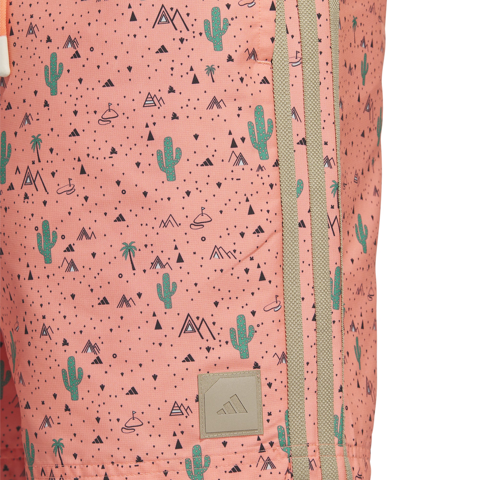 adidas Golf Adicross Desert Loose Fit Shorts Coral Fusion 