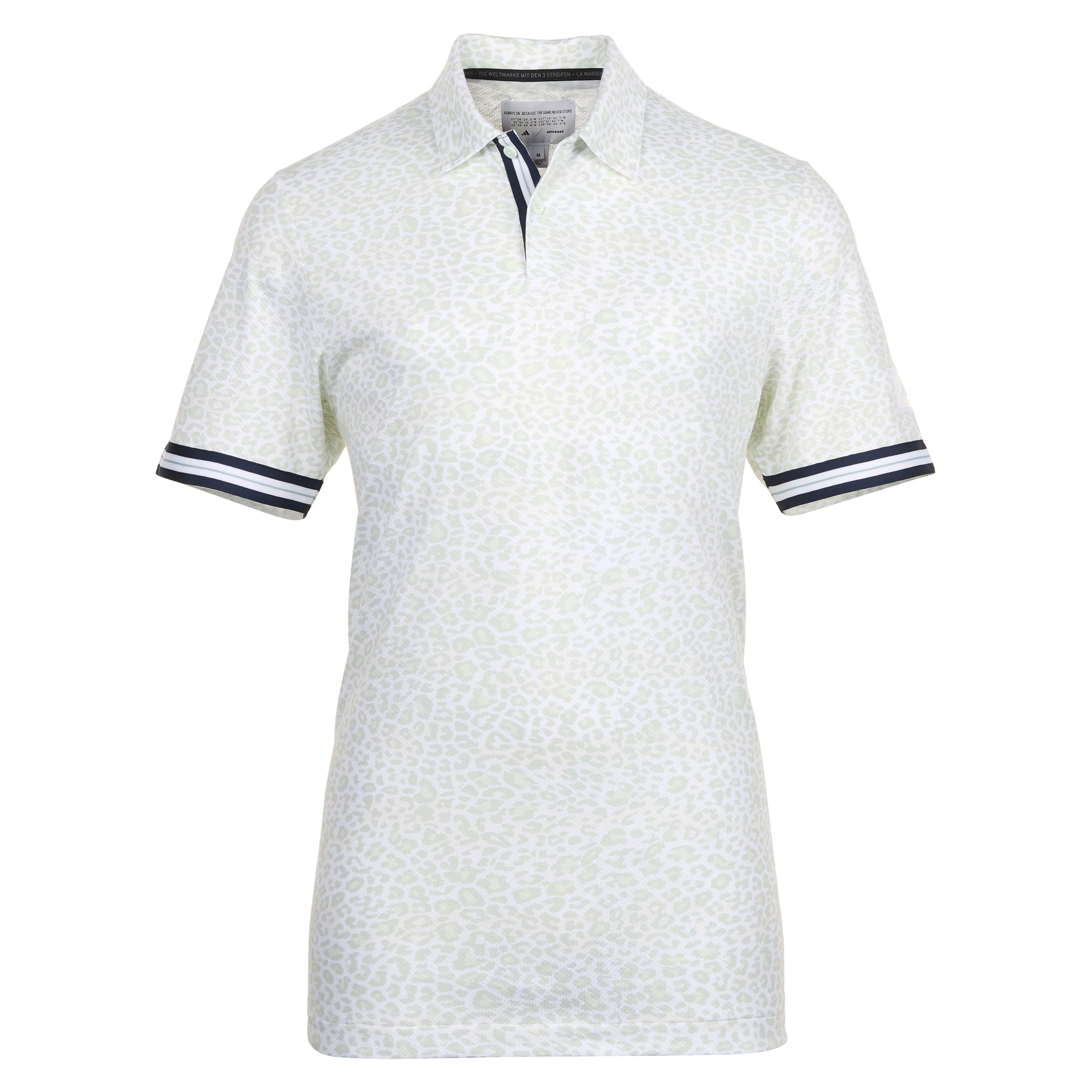 adidas Golf Adicross Print Shirt IN9253 White & Function18