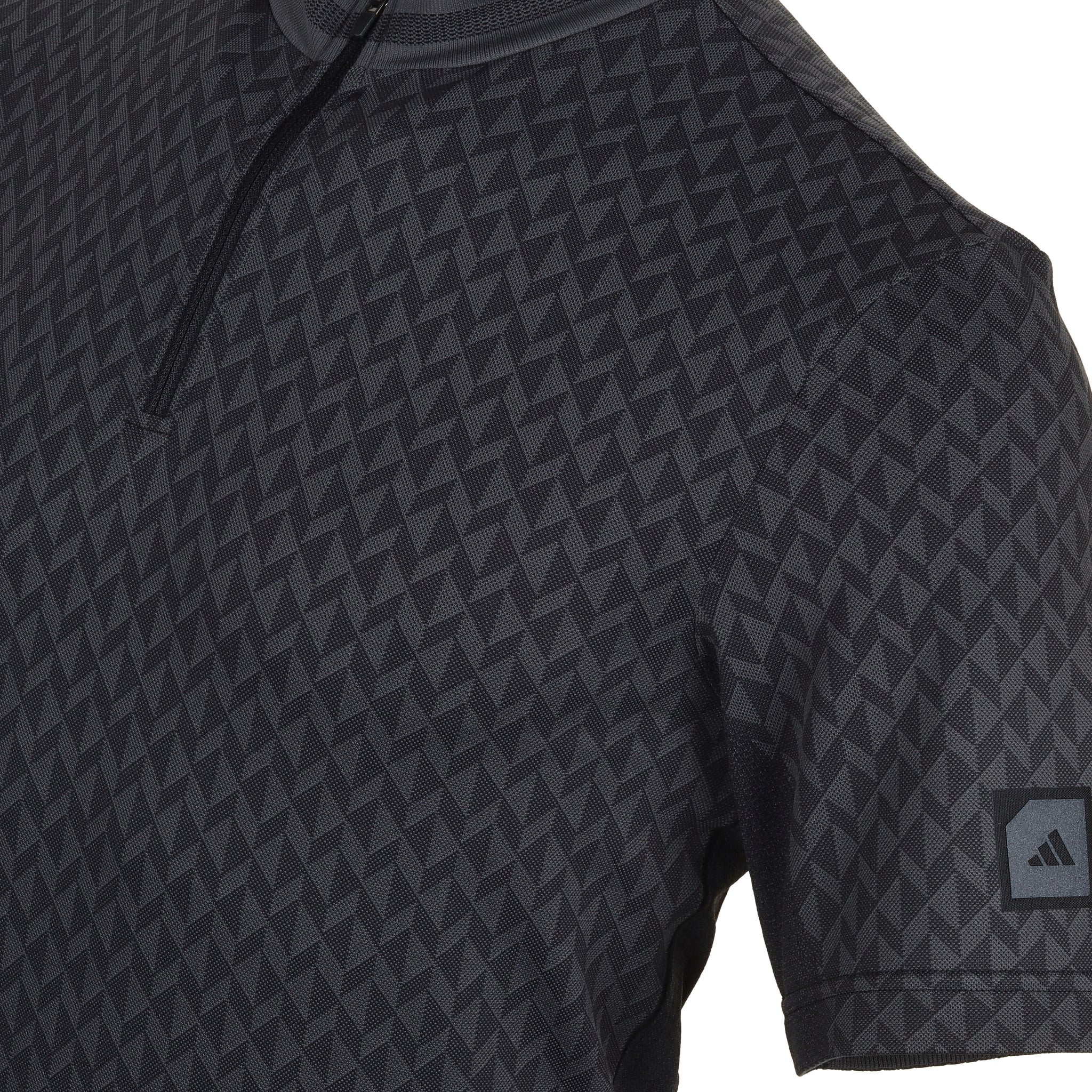 adidas Golf Adicross Zip Shirt Black