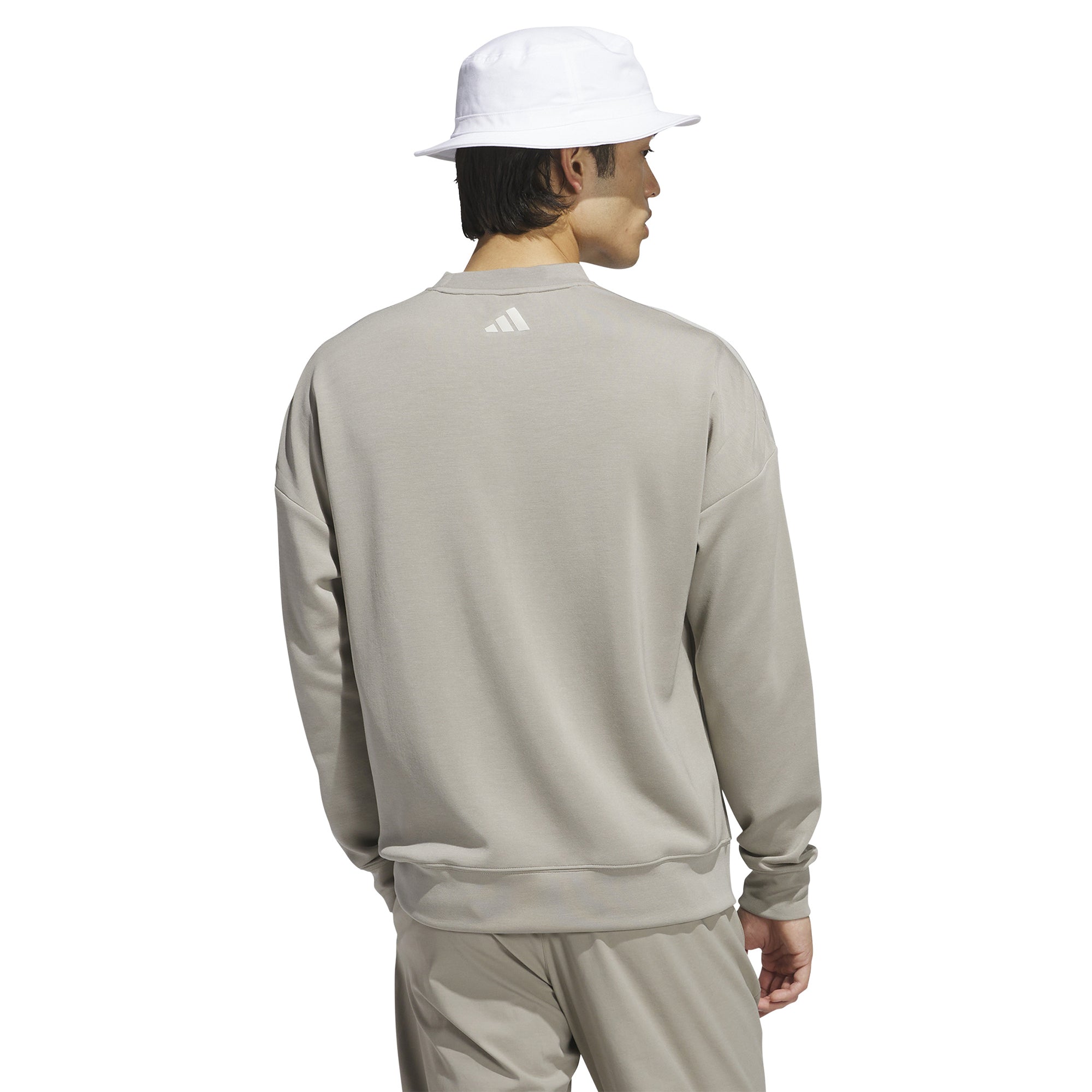 adidas Golf BTC Crew Neck Pullover Putty Beige