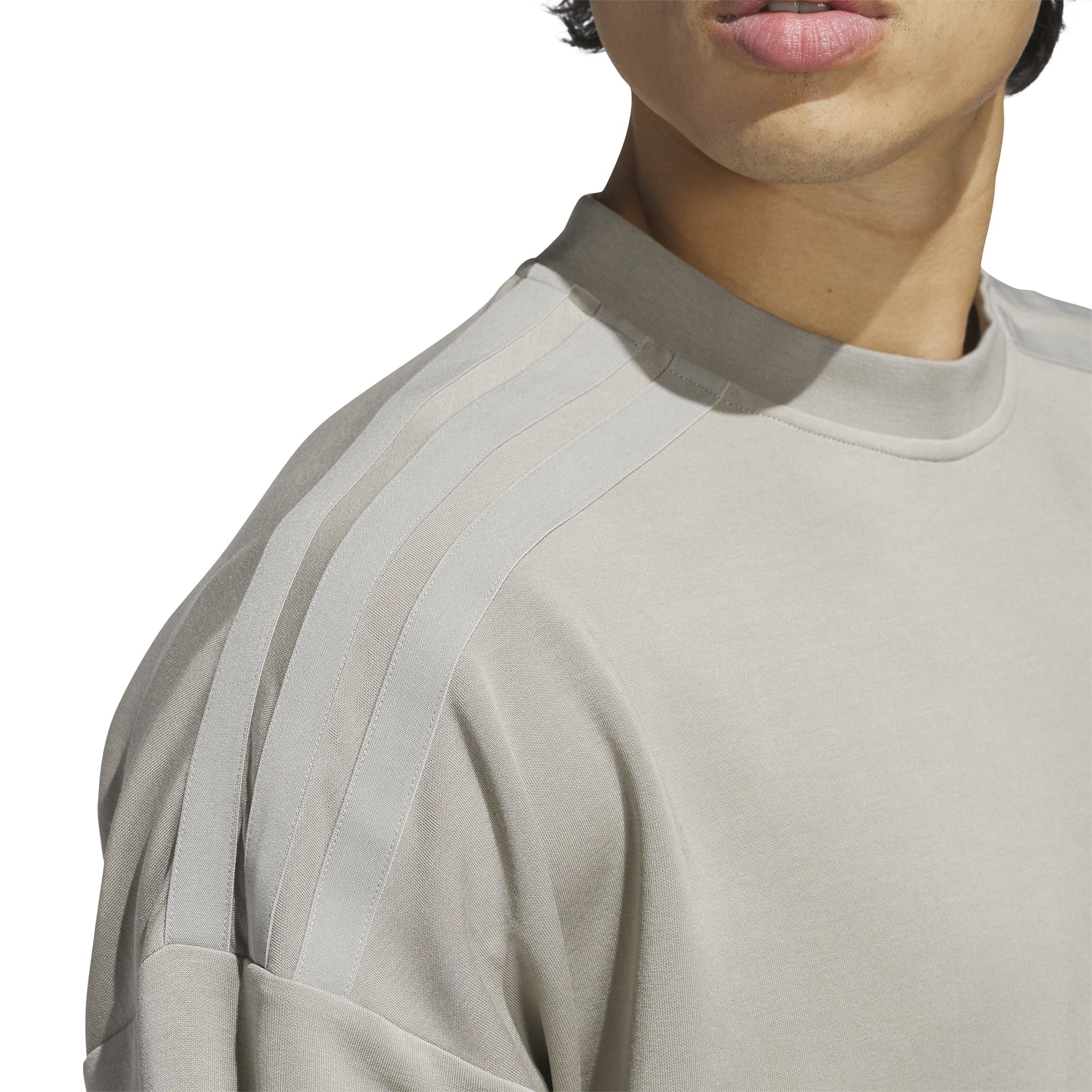 adidas Golf BTC Crew Neck Pullover Putty Beige