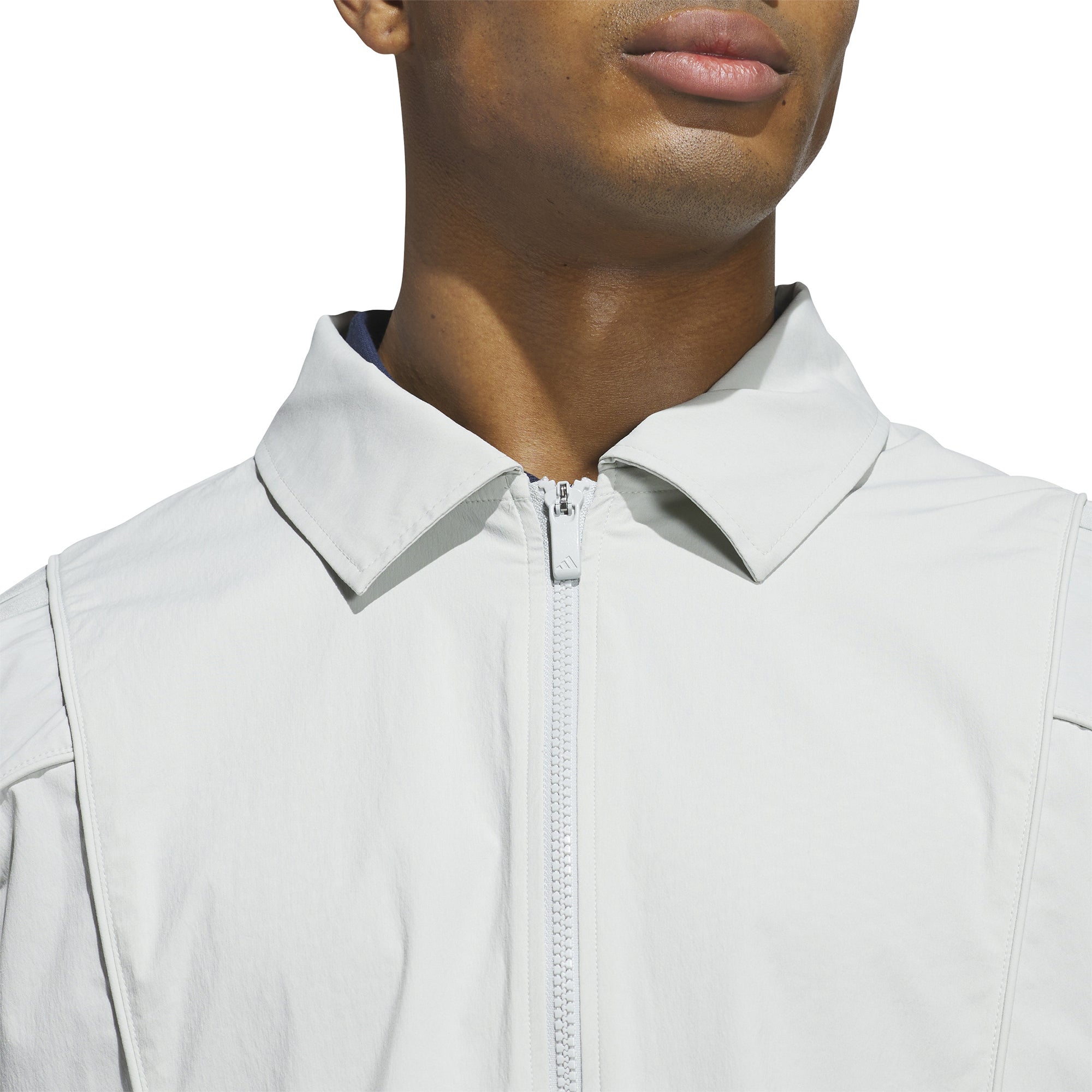 adidas Golf BTC Full Zip Jacket - Wonder Silver - JF4862