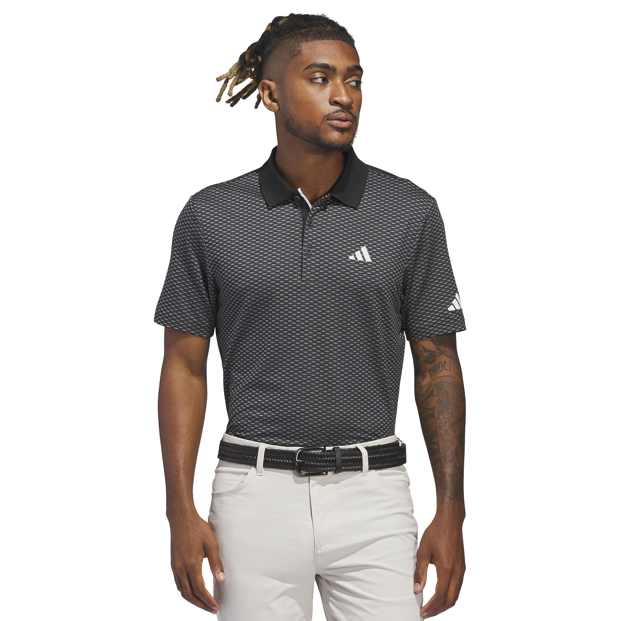 adidas Golf BTC Textured Shirt Black