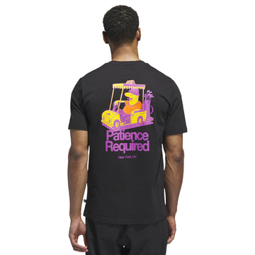 adidas Golf Chip In NYC Graphic T-Shirt Black