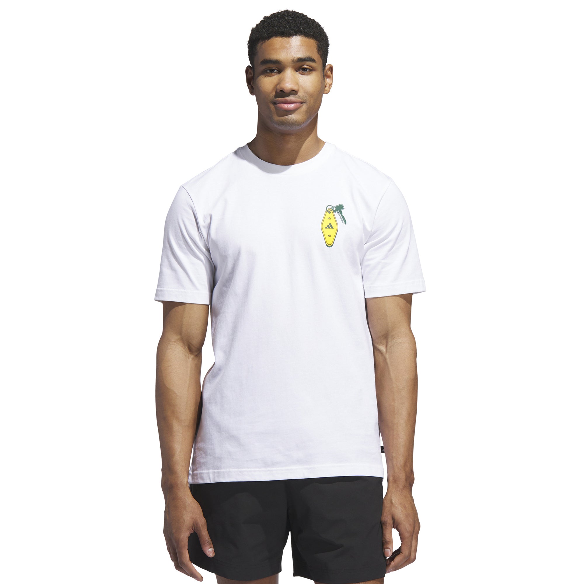 adidas Golf Chip In NYC Graphic T-Shirt White
