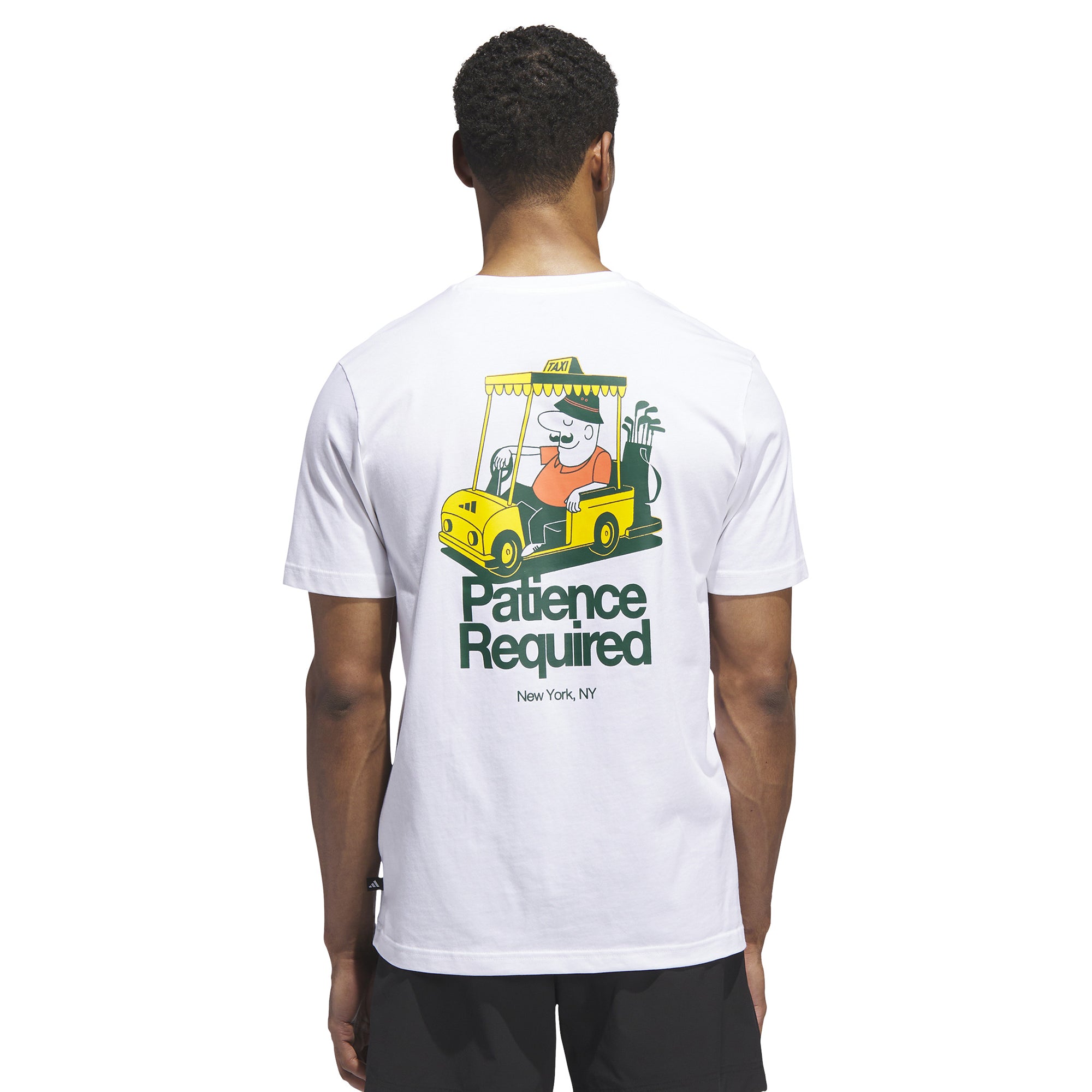 adidas Golf Chip In NYC Graphic T-Shirt White