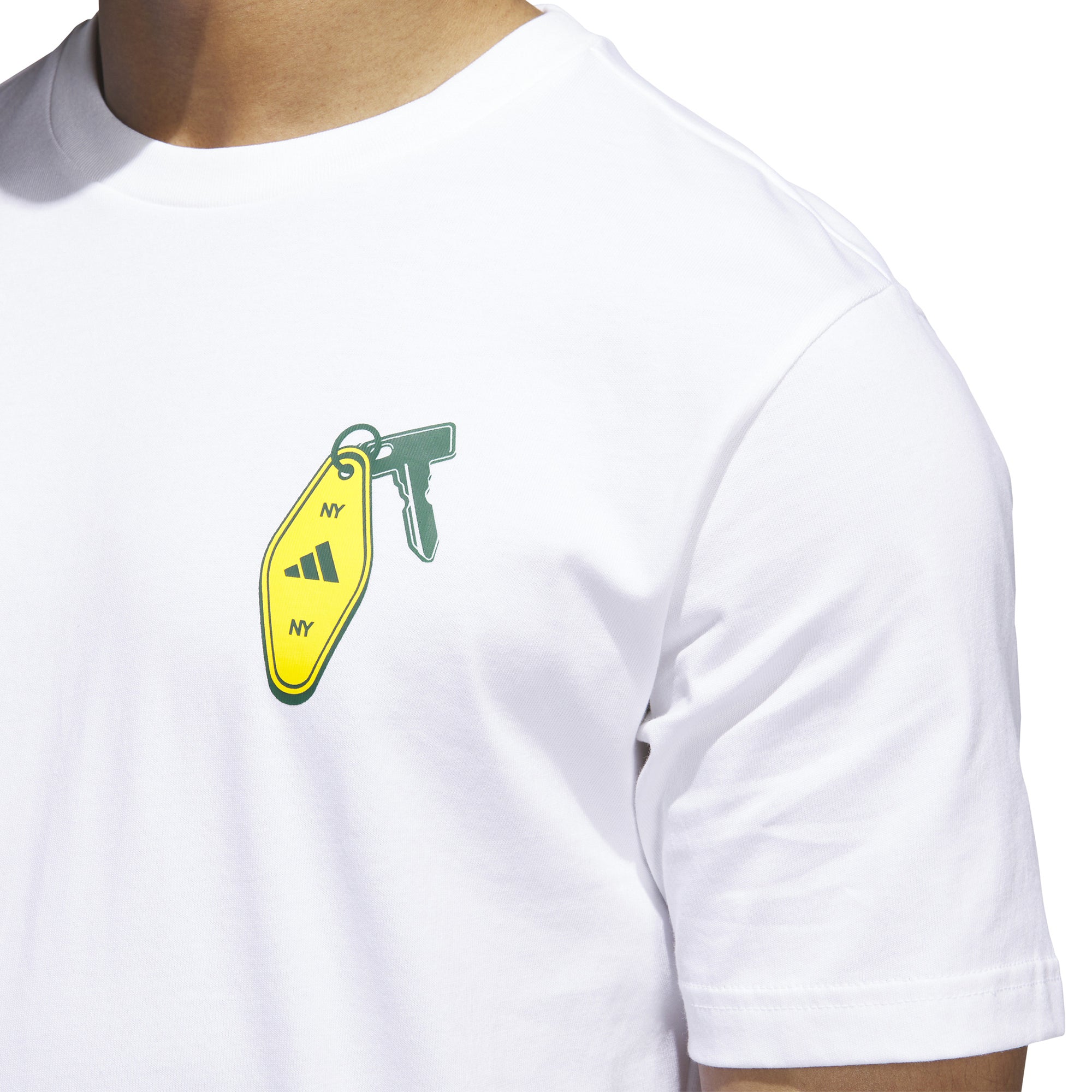 adidas Golf Chip In NYC Graphic T-Shirt White