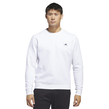 adidas Golf Crew Neck Sweater White
