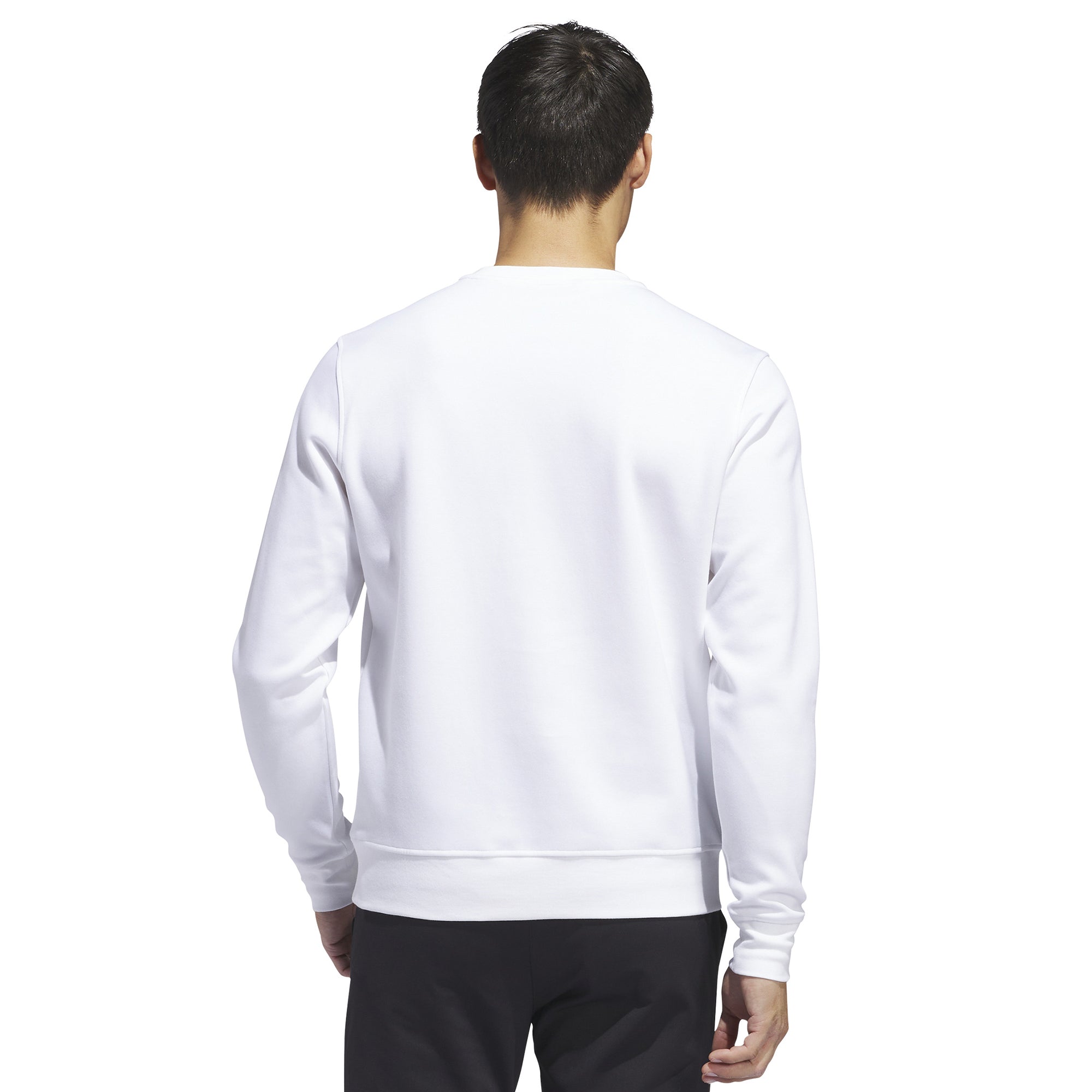 adidas Golf Crew Neck Sweater White