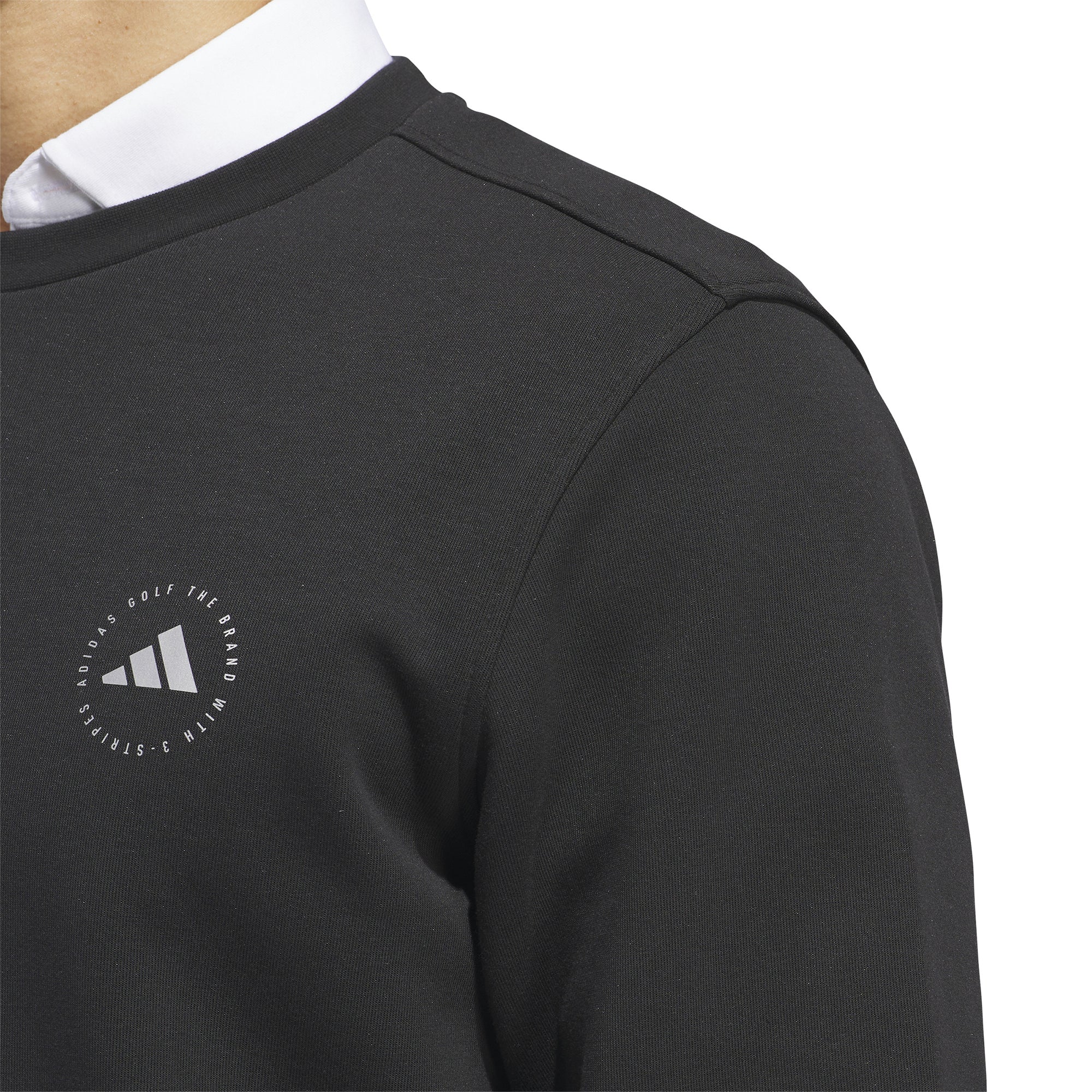 adidas Golf Crew Neck Sweater Black