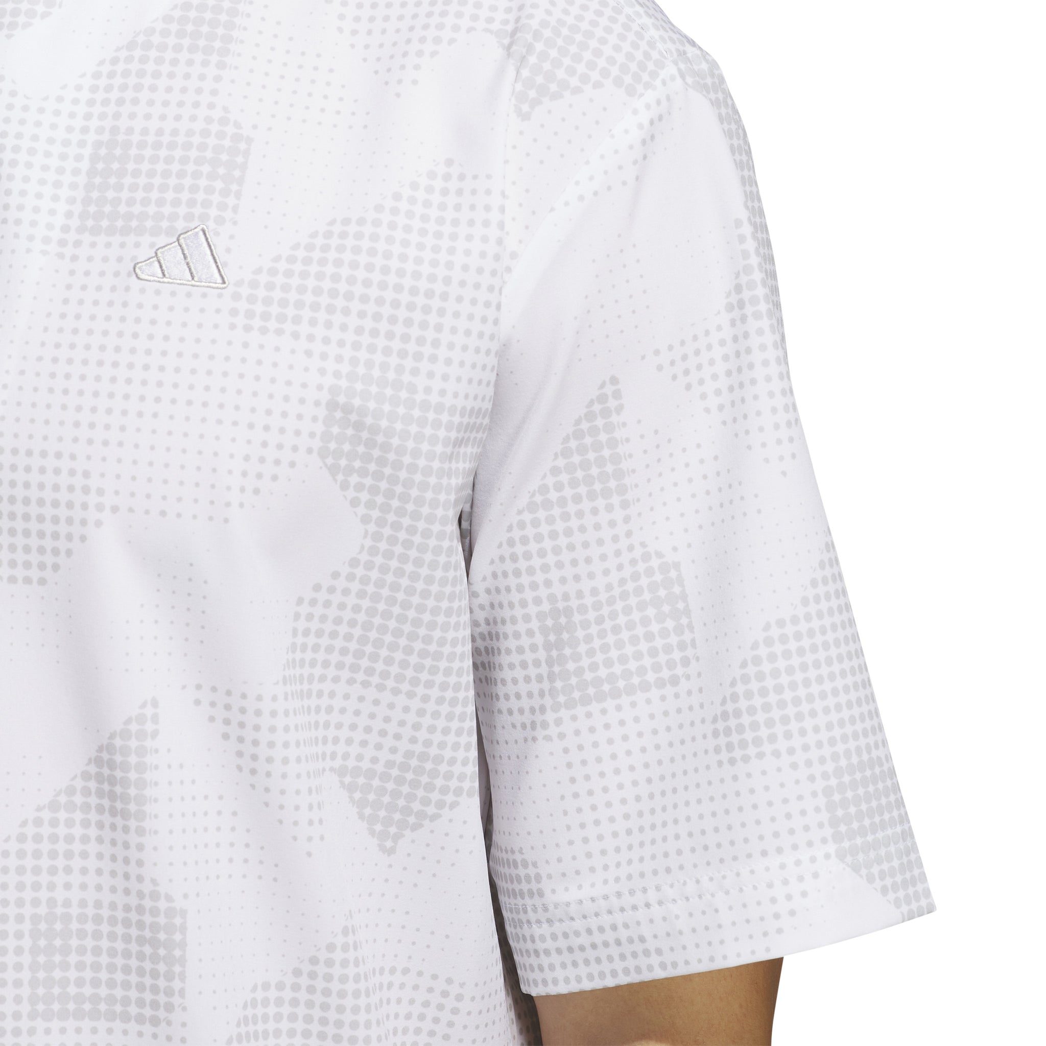 adidas Golf Go-To DWR SS 1/2 Zip White