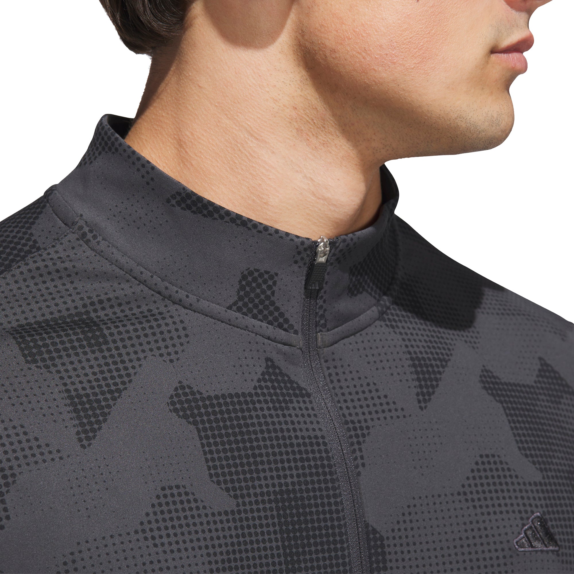 adidas Golf Go-To Print 1/4 Zip