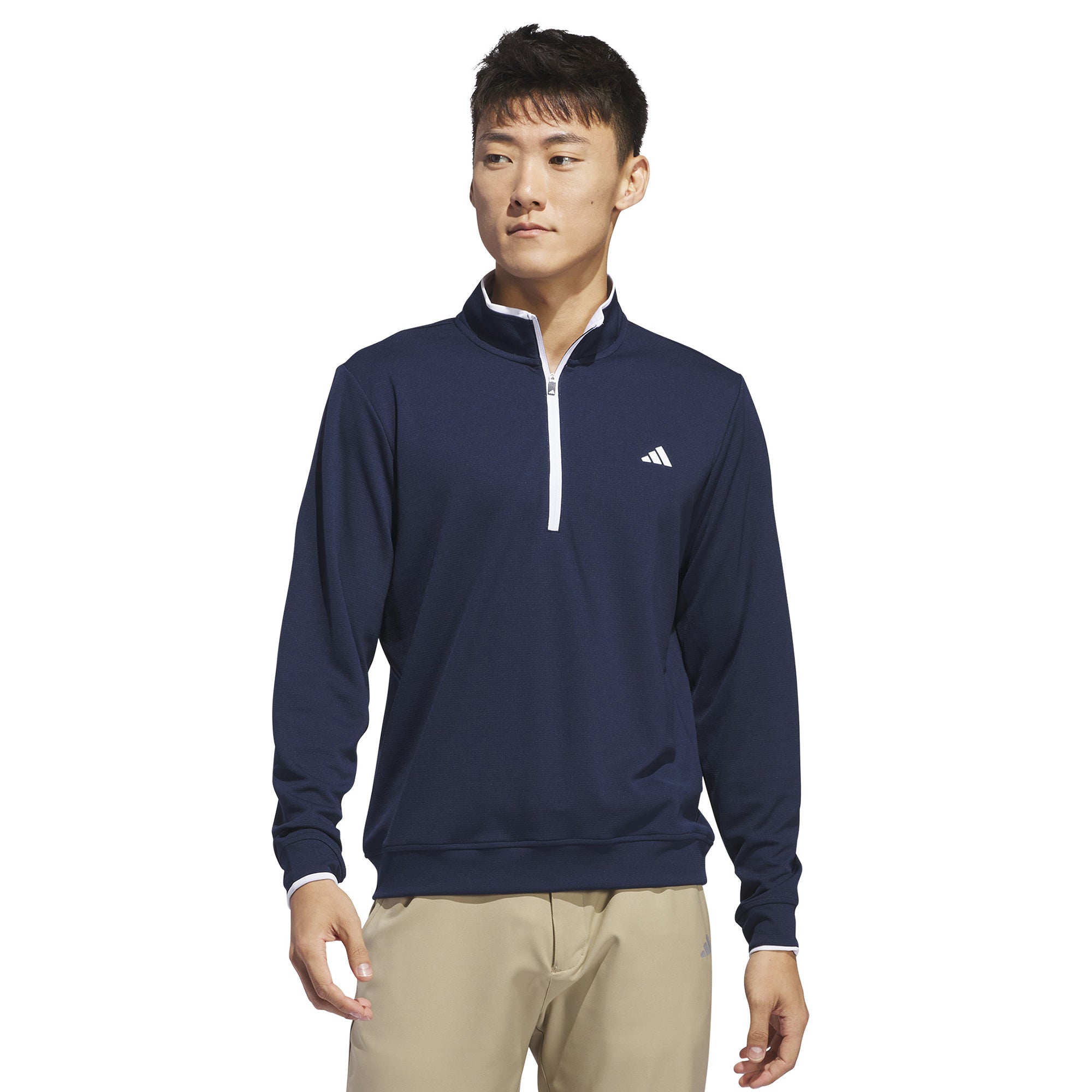 adidas Golf Lightweight 1/2 Zip Collegiate Navy