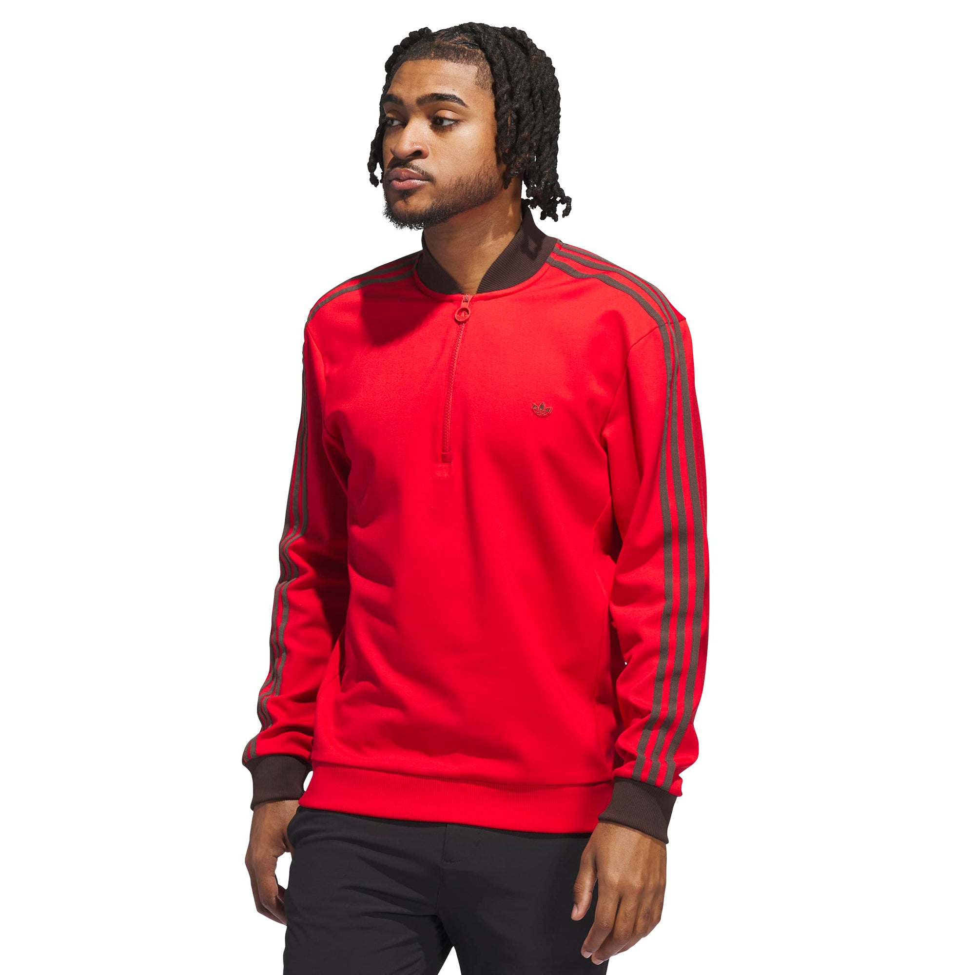 adidas Golf Originals 3-Stripes 1/4 Zip
