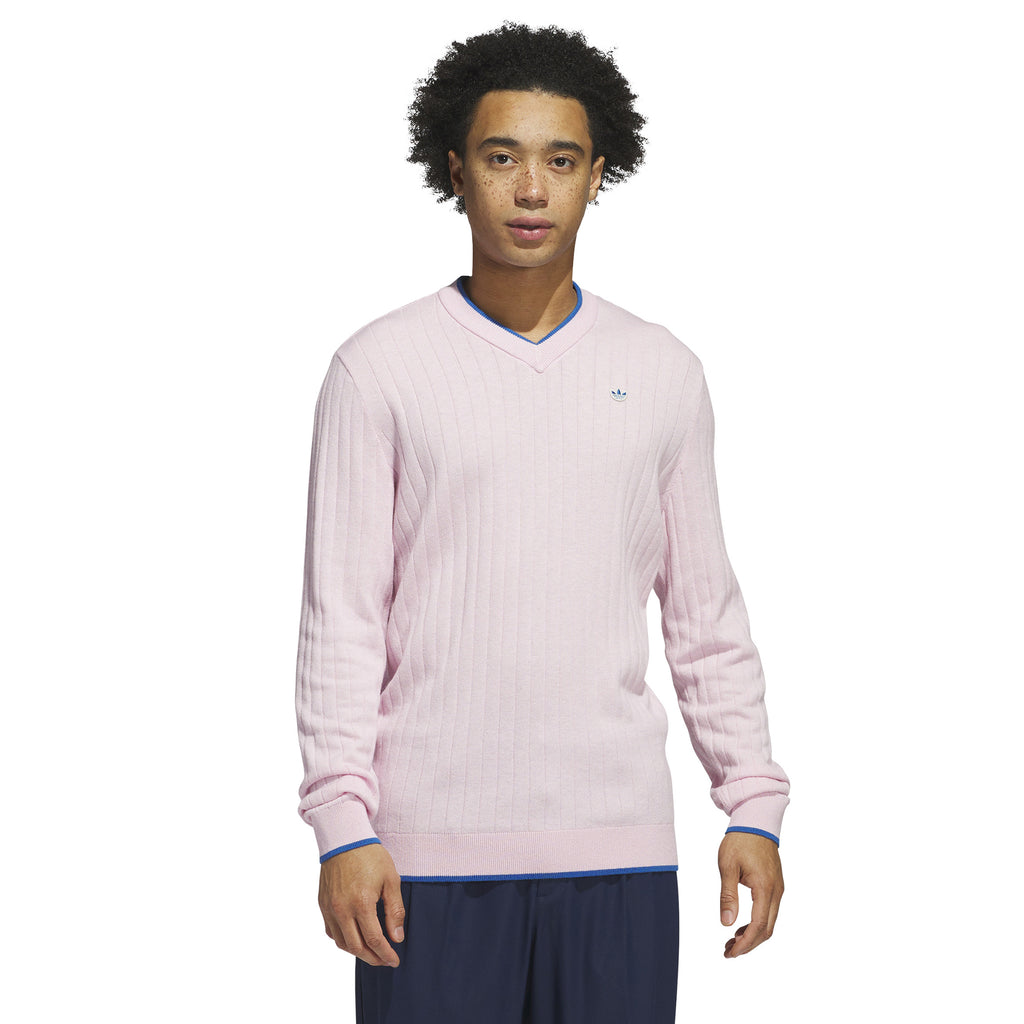 adidas Golf Originals Cashmere Knit Sweater Clear Pink JP1192