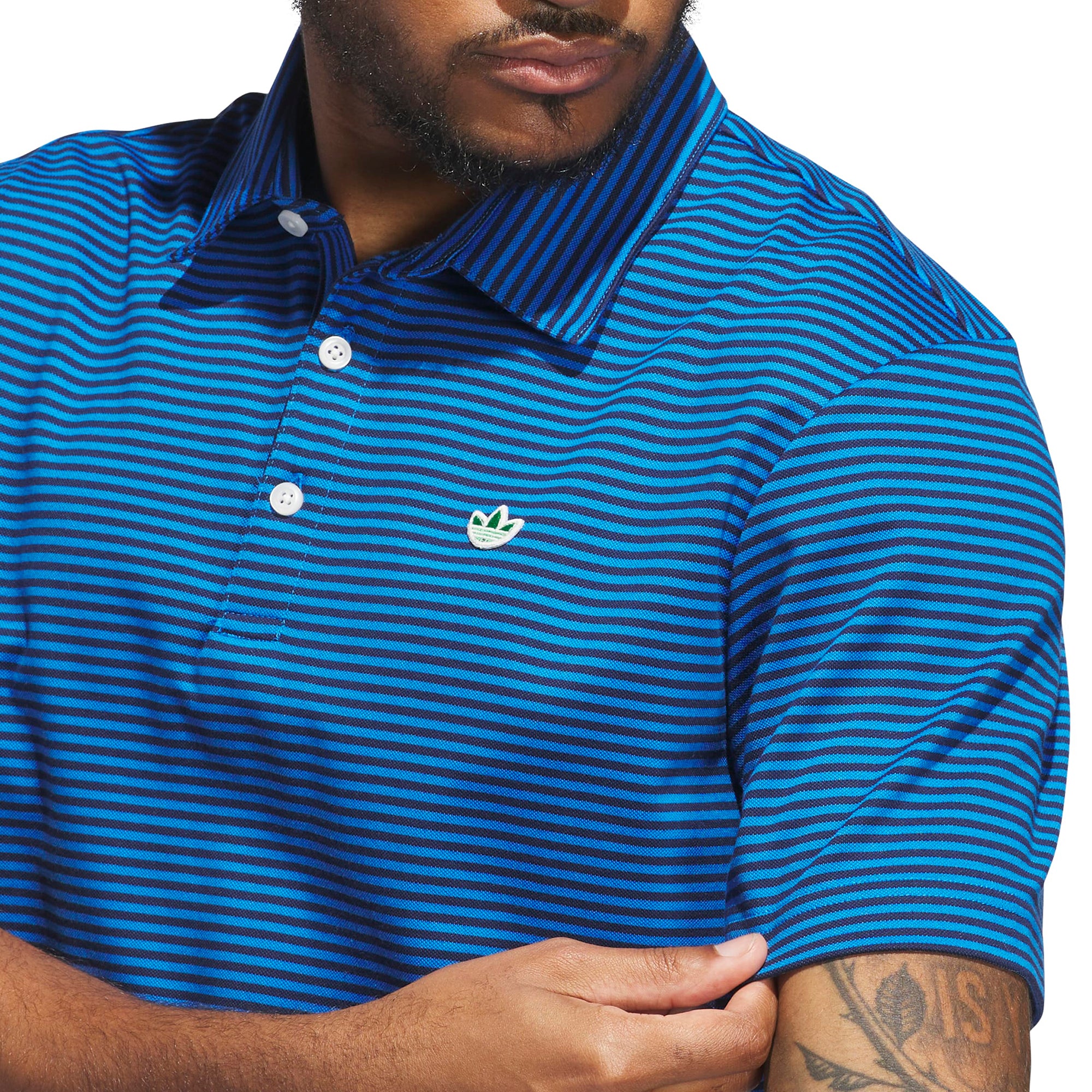 adidas Golf Originals Stripe Pique Shirt