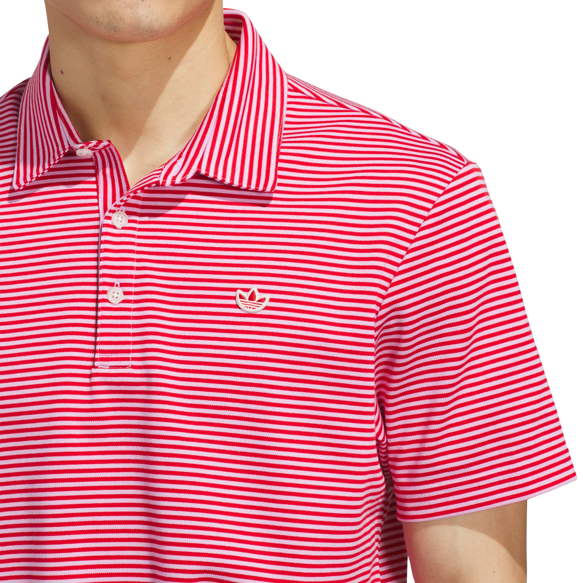 adidas Golf Originals Stripe Pique Shirt