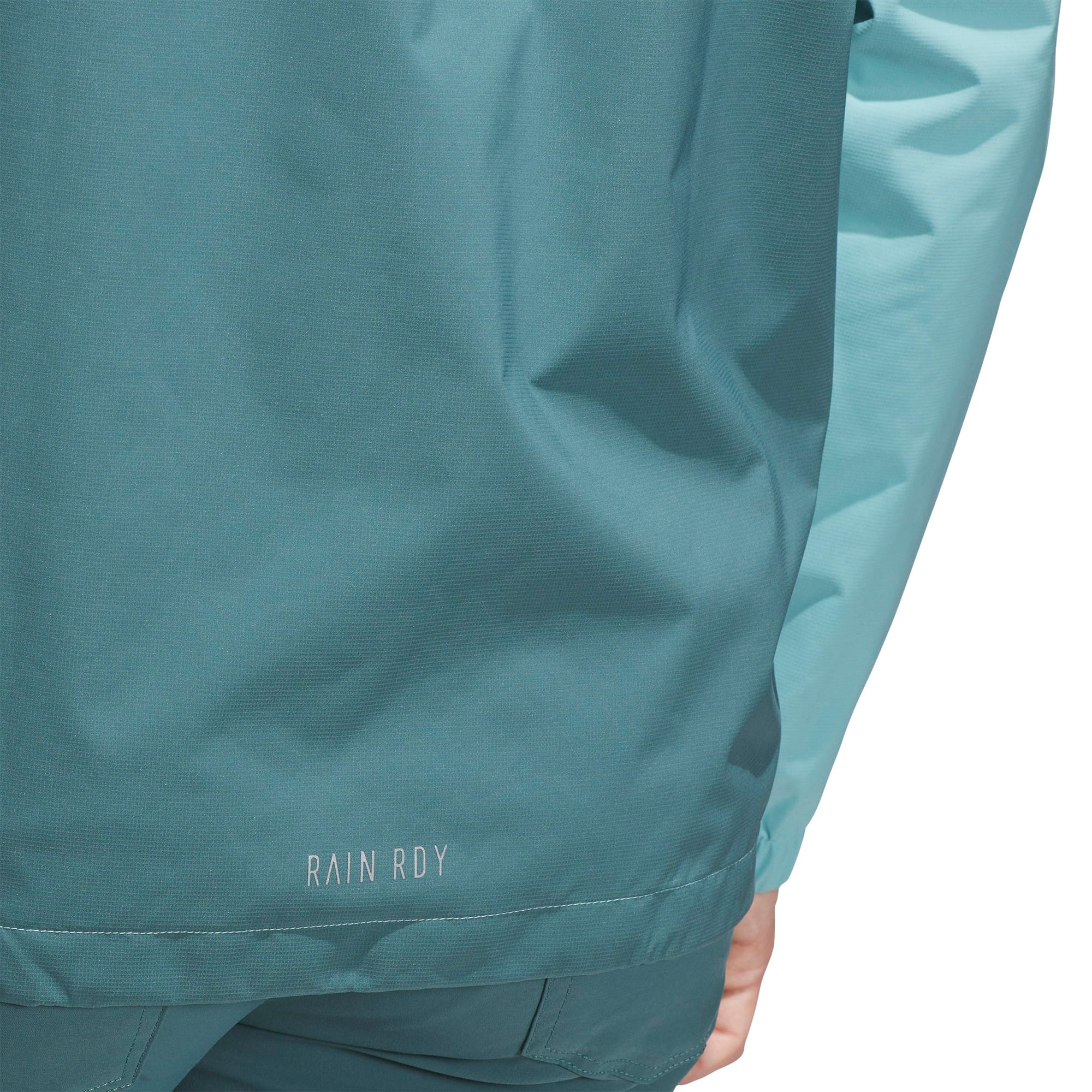adidas Golf RAIN.RDY Hooded Waterproof Jacket Mint Tone