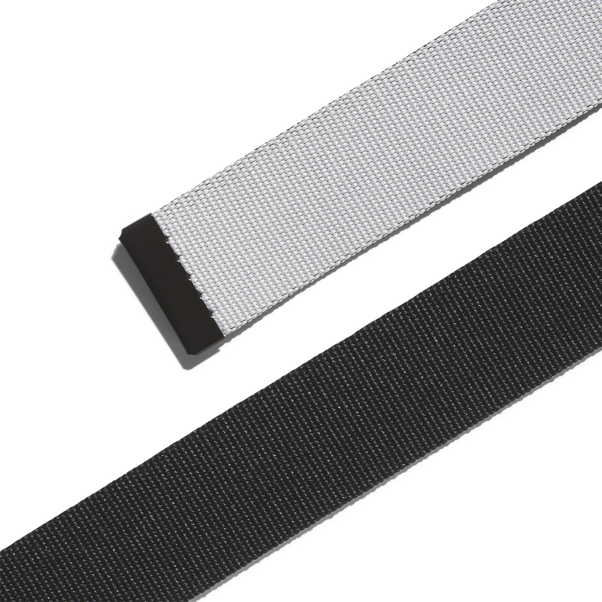 adidas Golf Reversible Webbing Belt IP0317 Black Grey Two | Function18