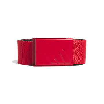 adidas Golf Reversible Webbing Belt Ruby Red/Black