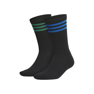 adidas Golf Rolling Links Crew Sock Black