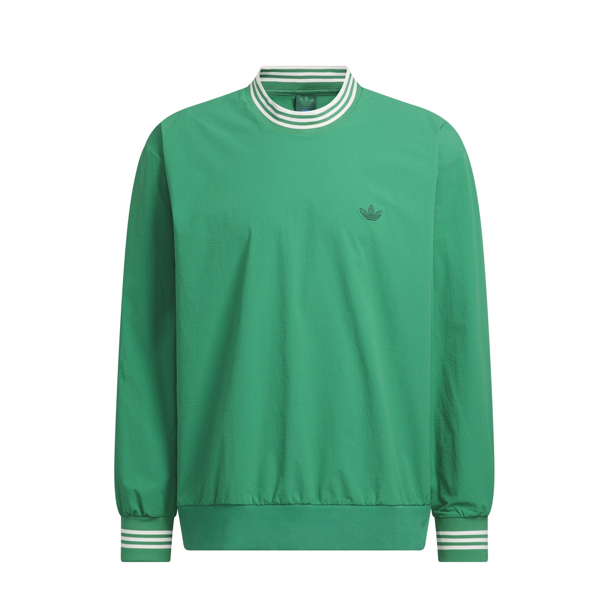 adidas Golf Rolling Links DWR Crew Neck Bold Green