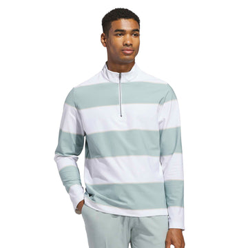 adidas Golf Rugby Stripe 1/4 Zip
