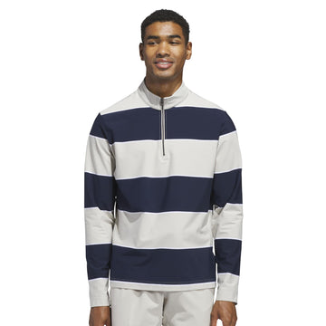 adidas Golf Rugby Stripe 1/4 Zip