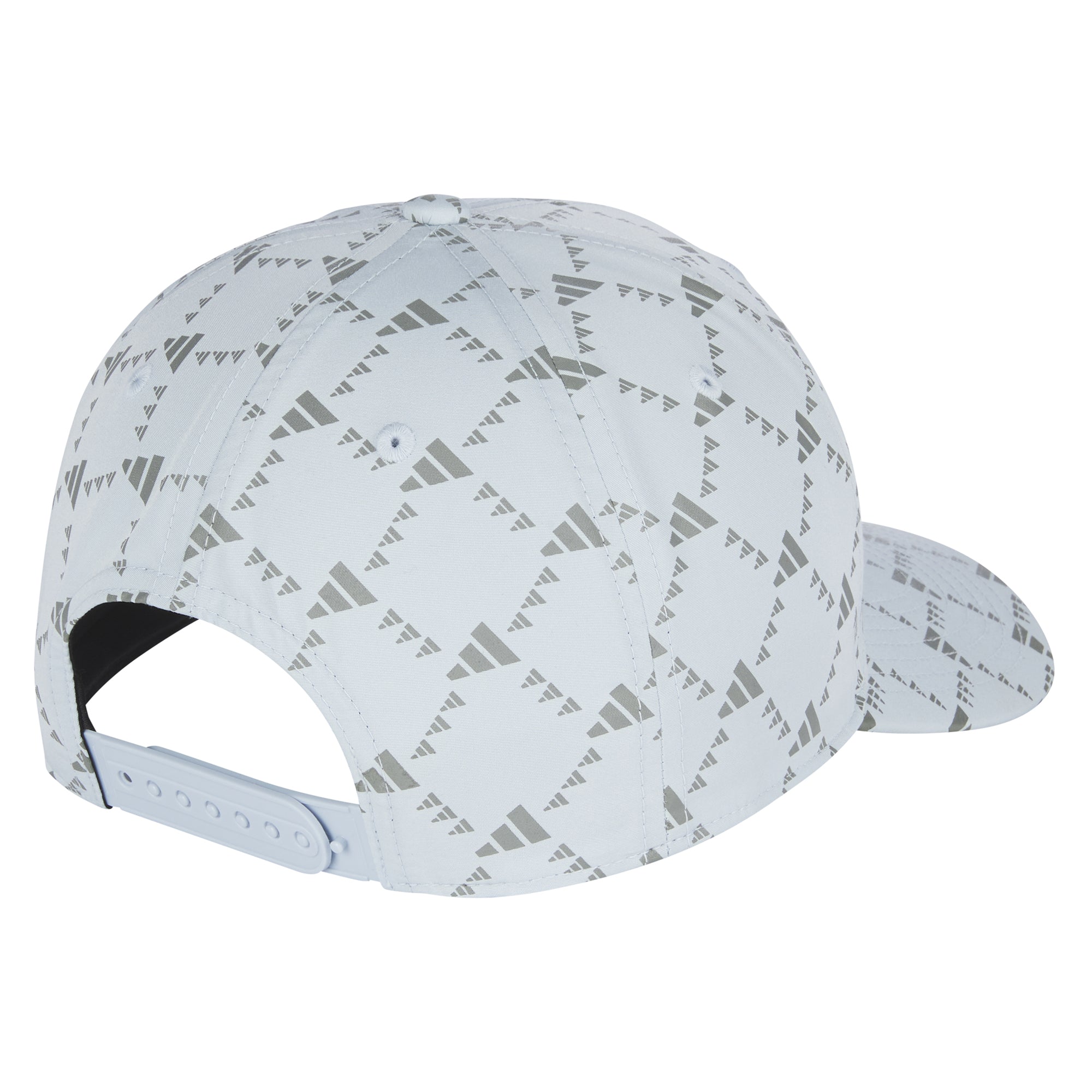 adidas Golf Tour 3-Stripes Print Snapback Cap Wonder Blue  