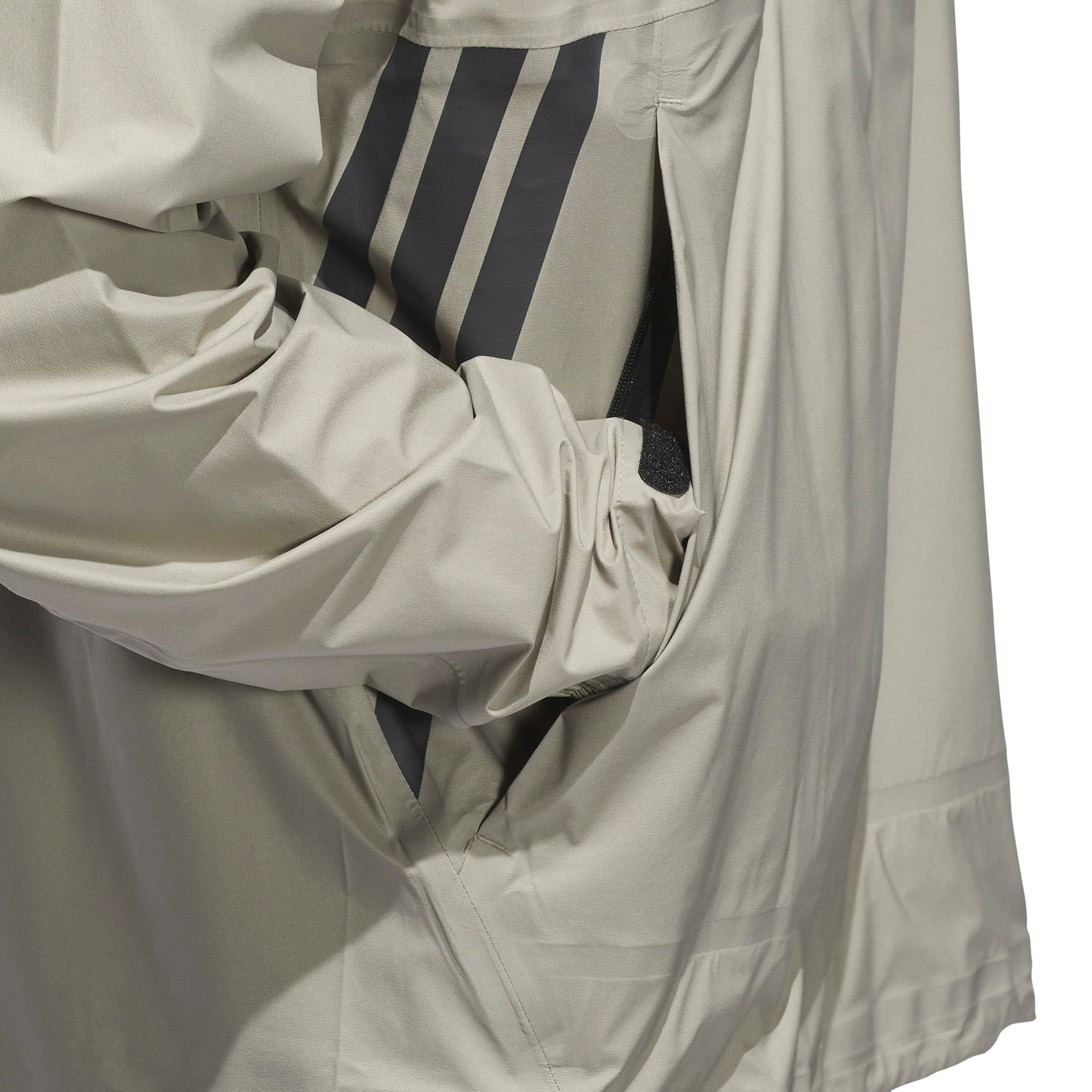 adidas Golf Tour Climaproof+ Half Zip Jacket Silver Pebble