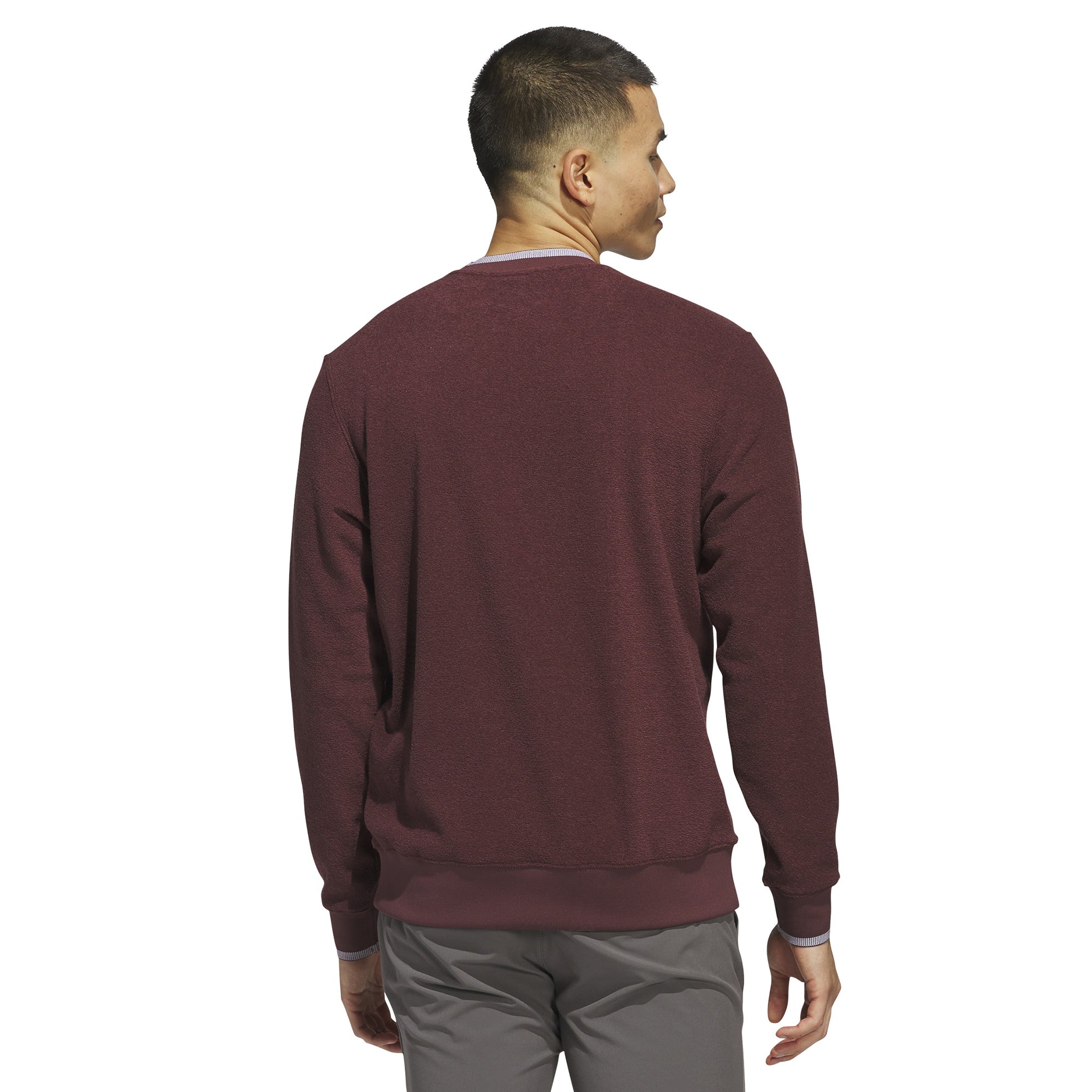 adidas Golf Tour Crew Neck Aurora Ruby