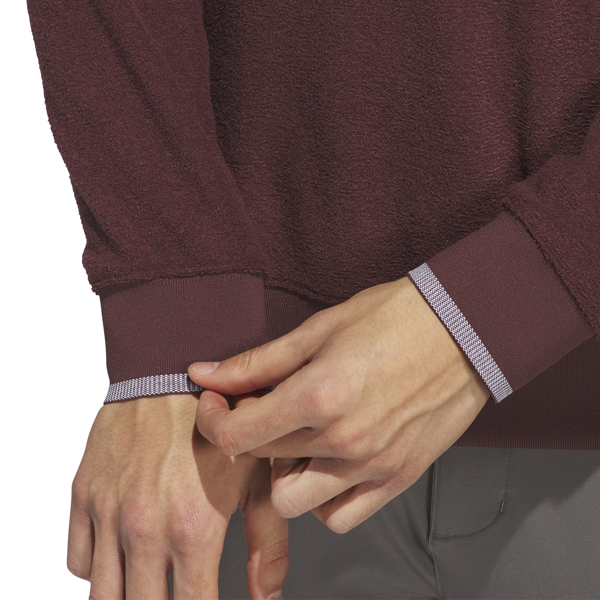 adidas Golf Tour Crew Neck Aurora Ruby
