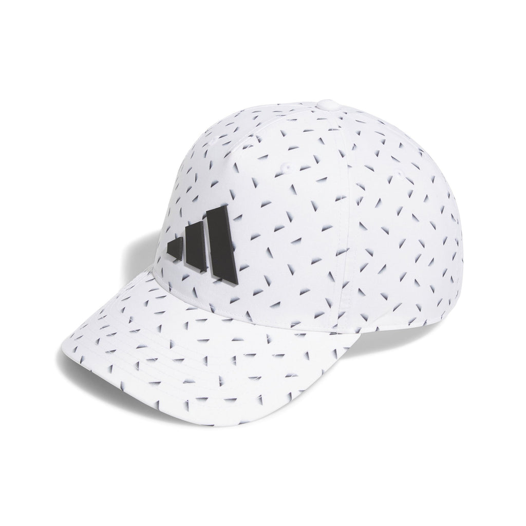 adidas Golf Tour Slice Print Snapback Cap White JD7092