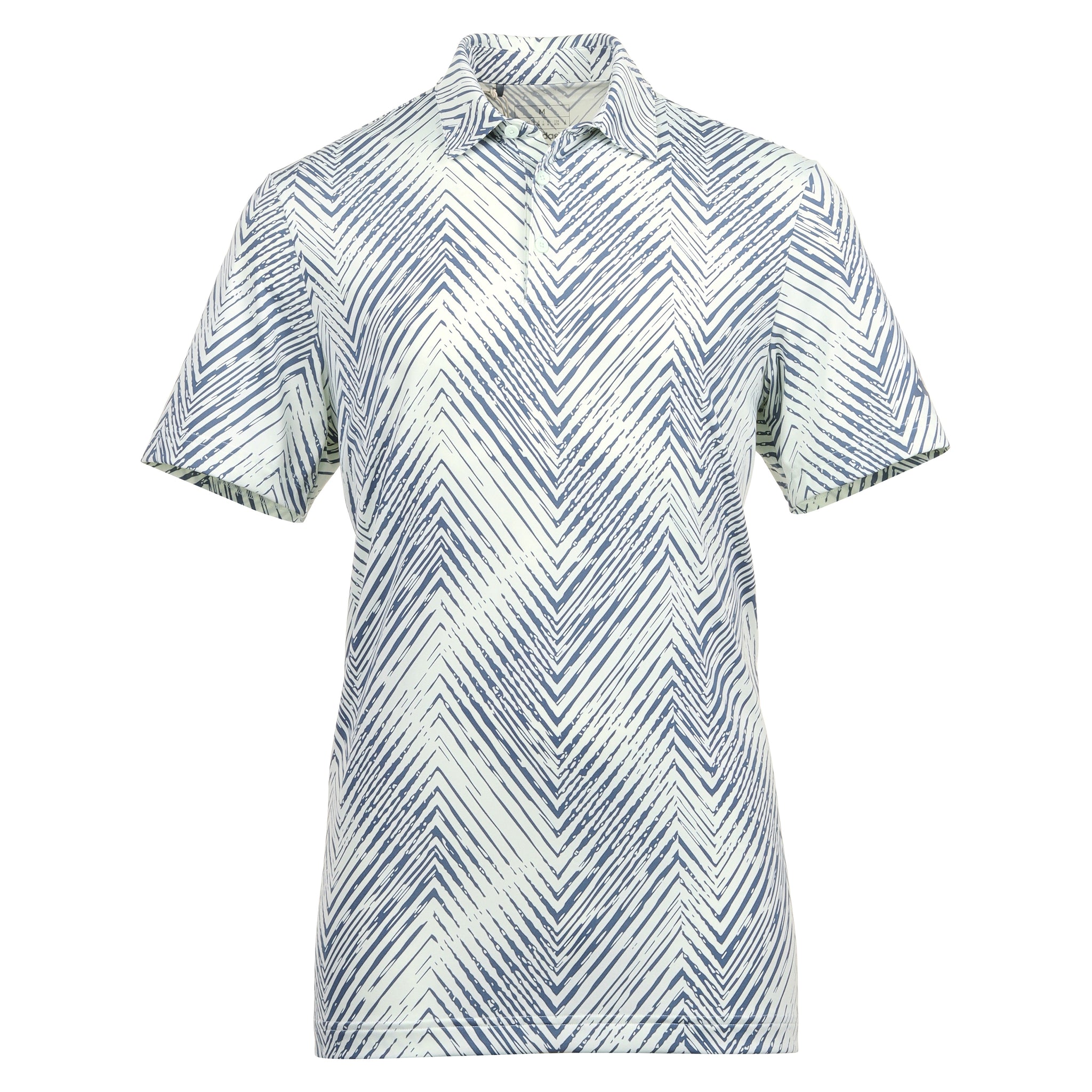 adidas Golf Ultimate365 Allover Print Shirt IU4386 Crystal Jade ...
