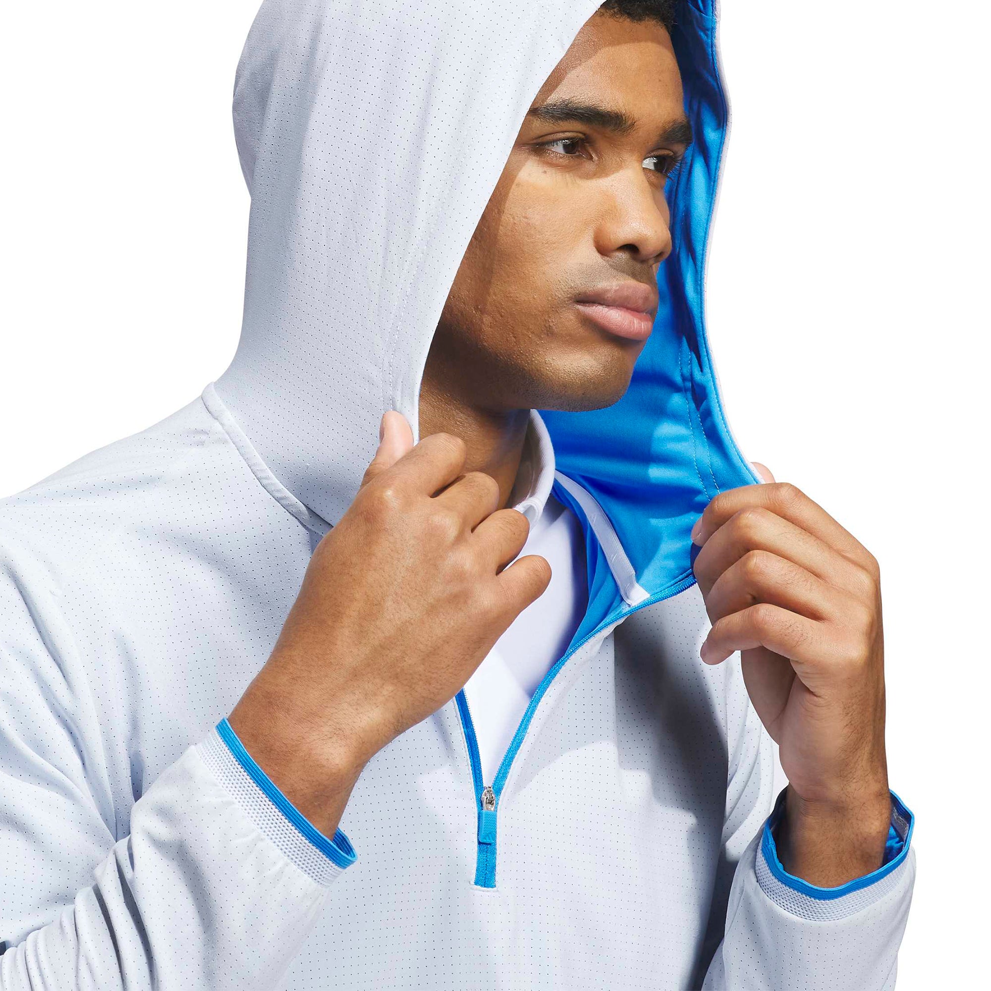 adidas Golf Ultimate365 Anorak - Clear Sky/Lucid Ray Blue - JZ0542
