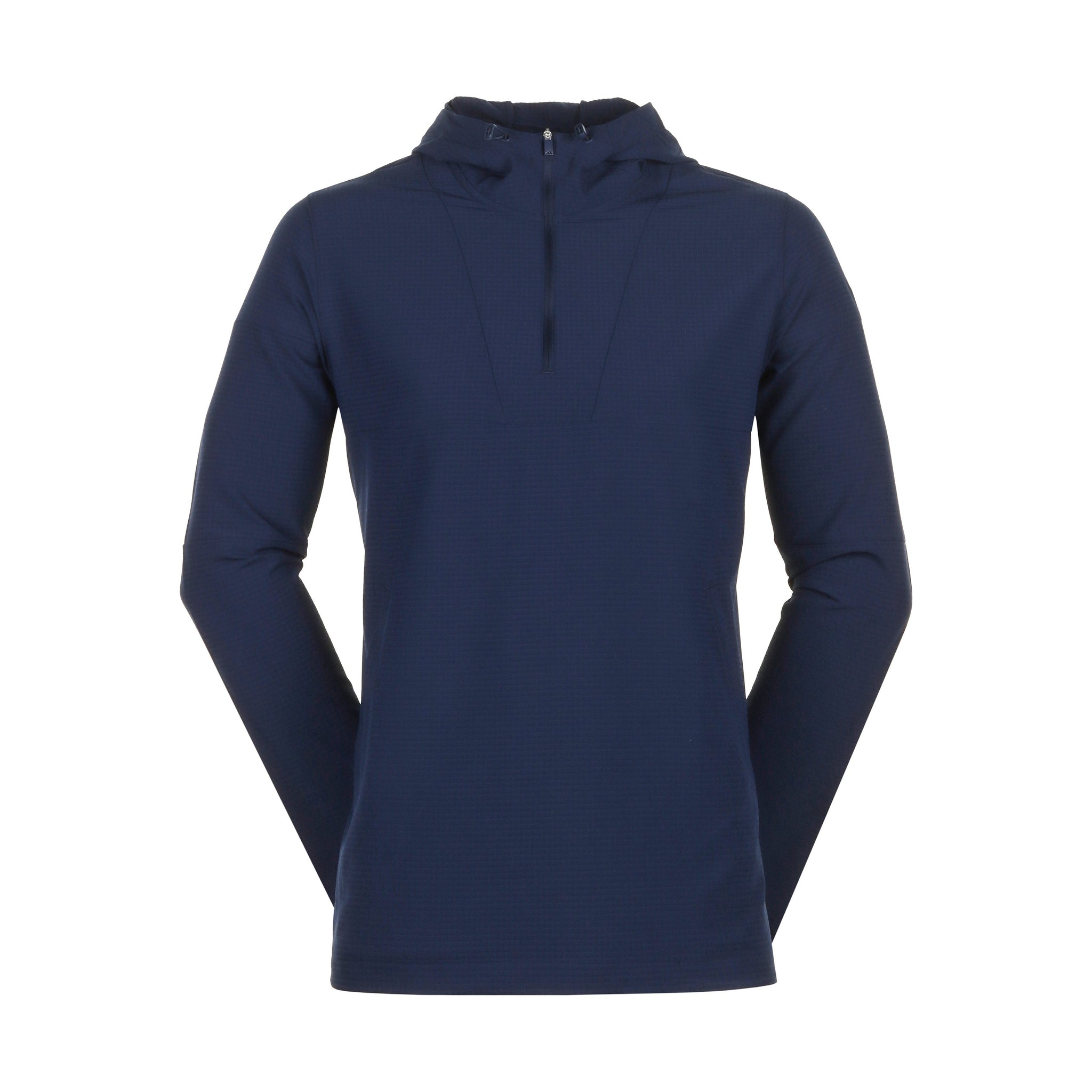 adidas Golf Ultimate365 Club Hooded 1/4 Zip Collegiate Navy