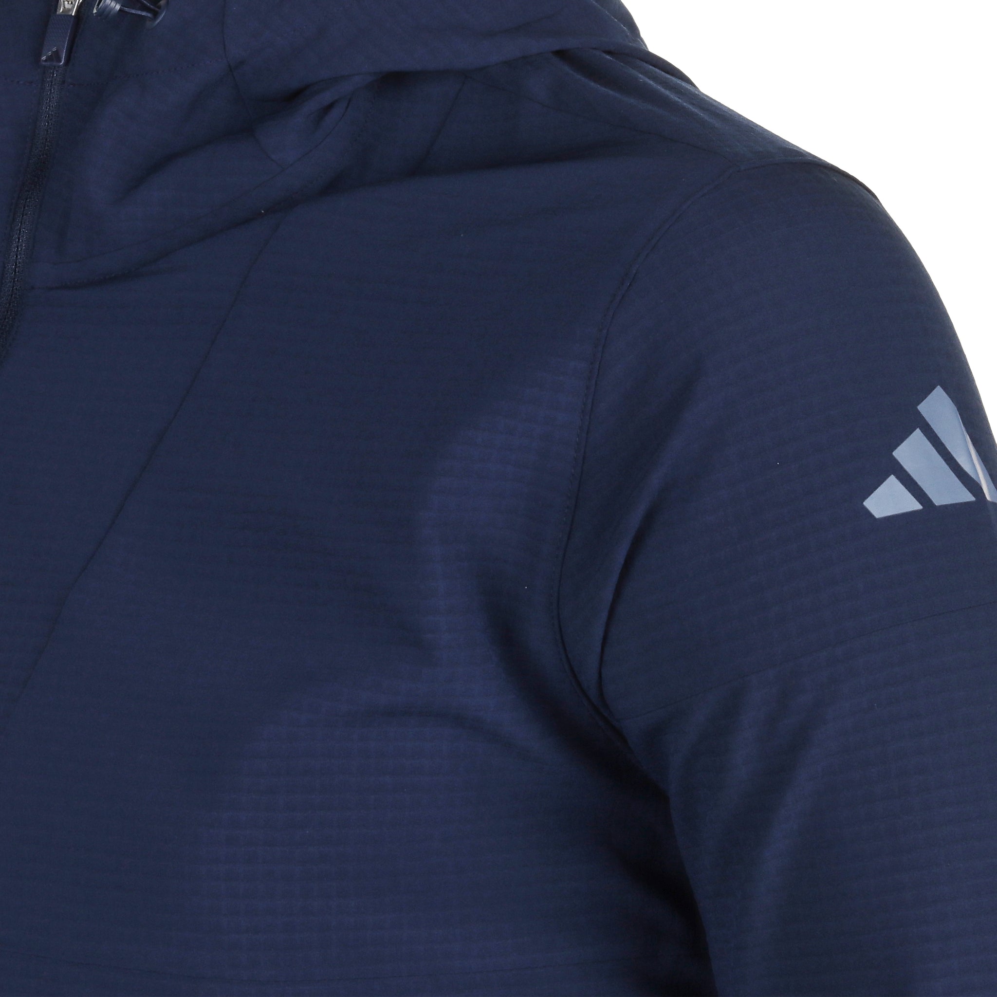 adidas Golf Ultimate365 Club Hooded 1/4 Zip Collegiate Navy