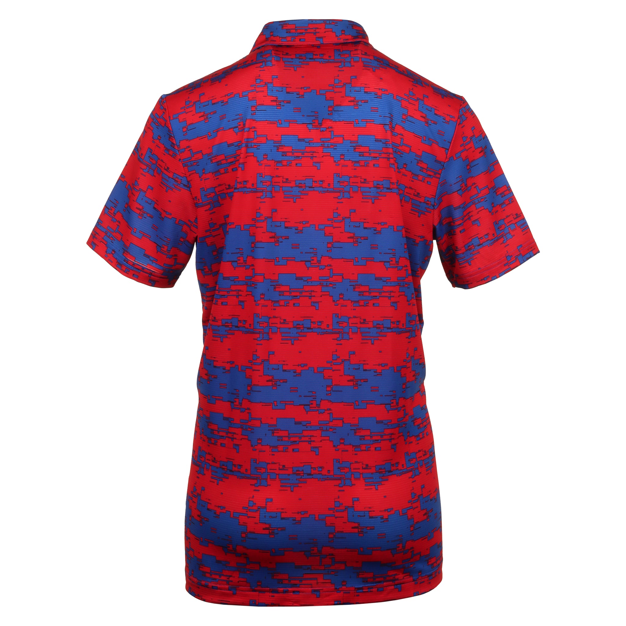 adidas Golf Ultimate365 HEAT.RDY Stripe Shirt Collegiate Royal/Red