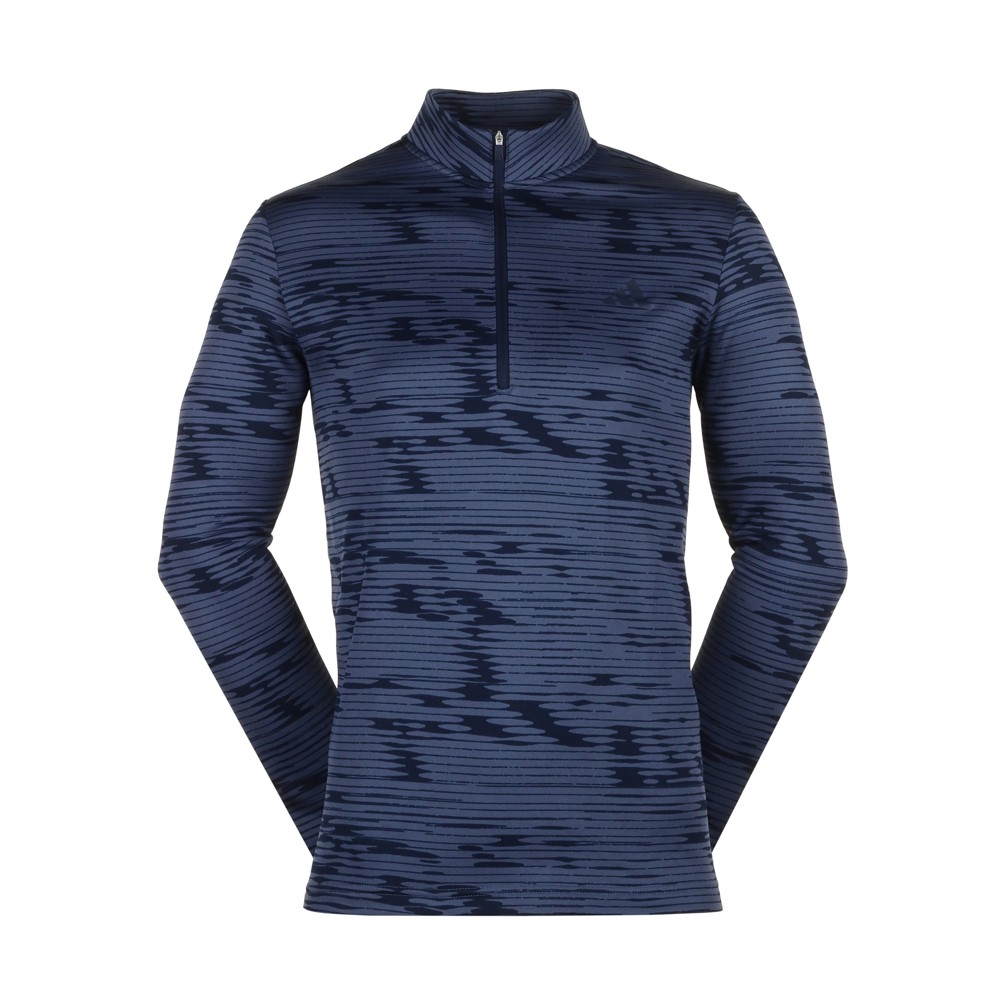 adidas Golf Ultimate365 Linear Stripe 1/4 Zip Preloved Ink/Collegiate Navy