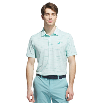 adidas Golf Ultimate365 Mesh Stripe Print Shirt