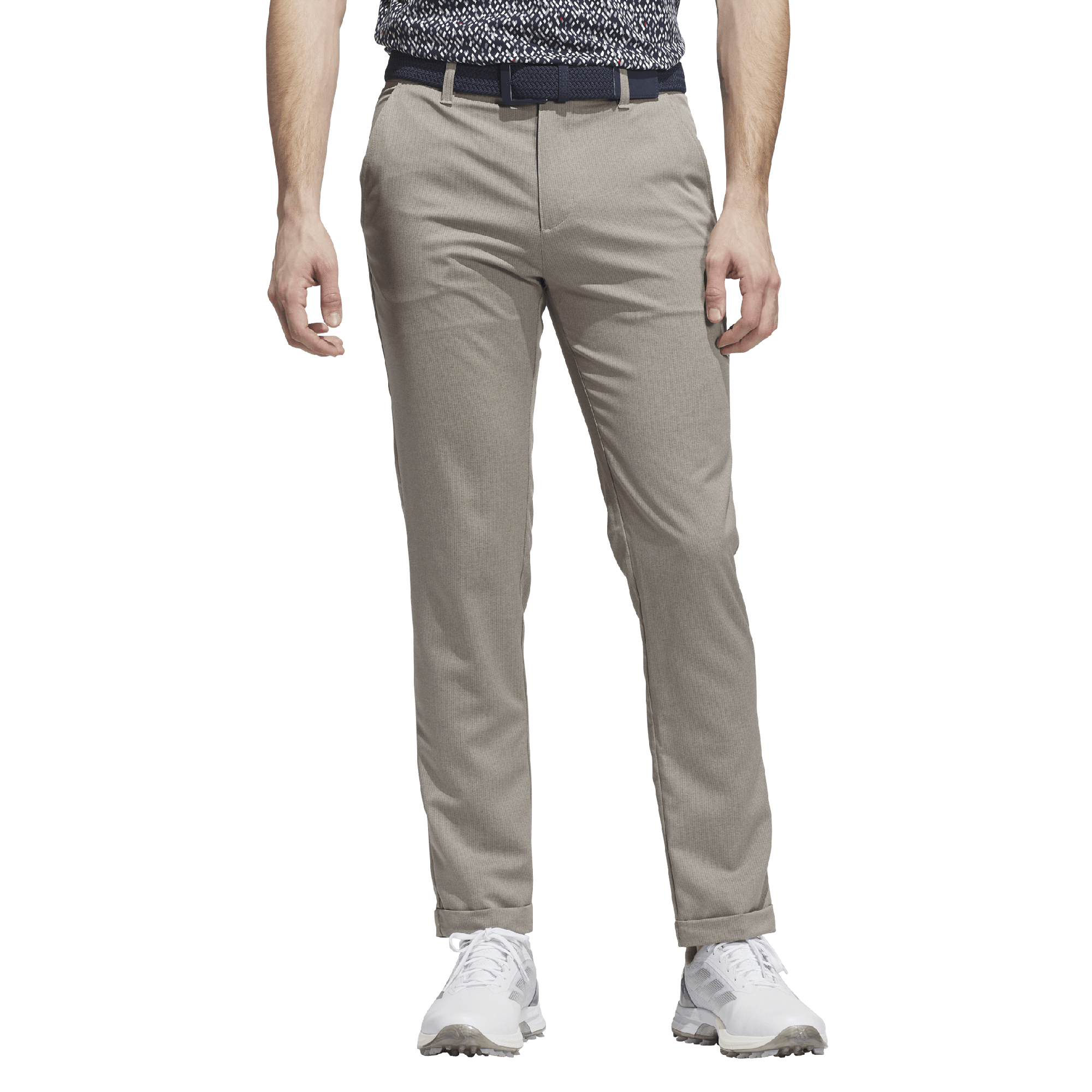 adidas Golf Ultimate365 Pinstripe Trousers Putty Beige