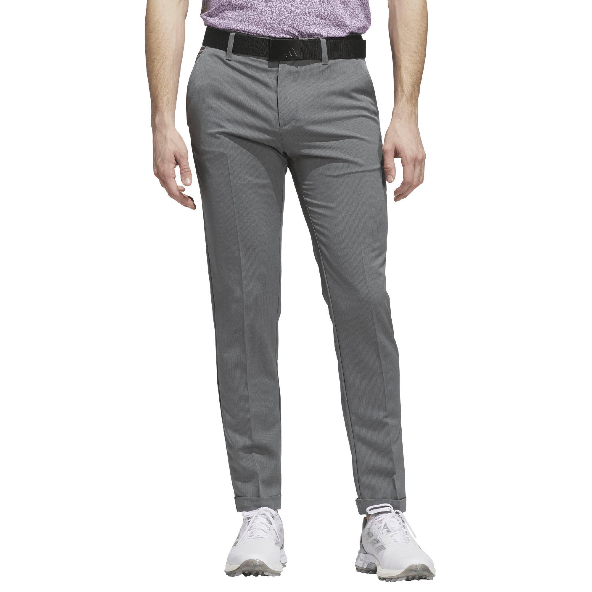 adidas Golf Ultimate365 Pinstripe Trousers - Grey Four - JL5701