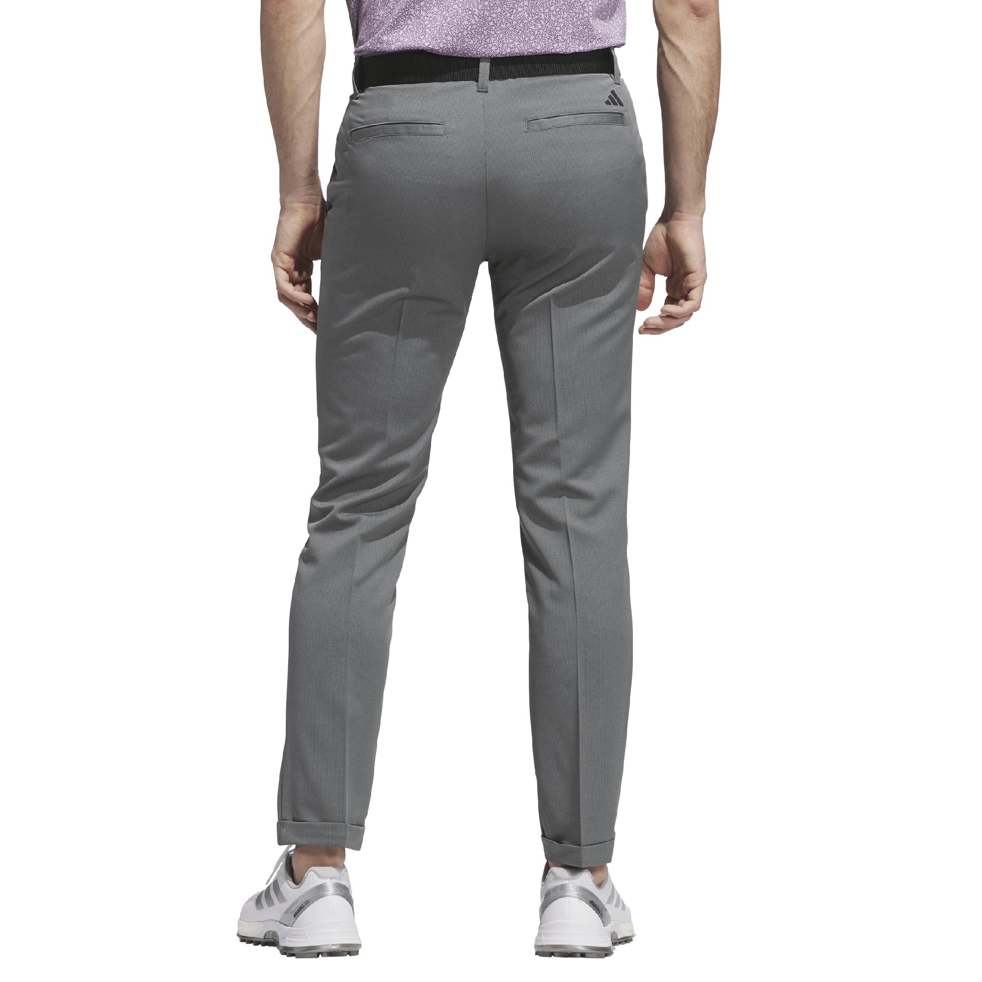 adidas Golf Ultimate365 Pinstripe Trousers - Grey Four - JL5701
