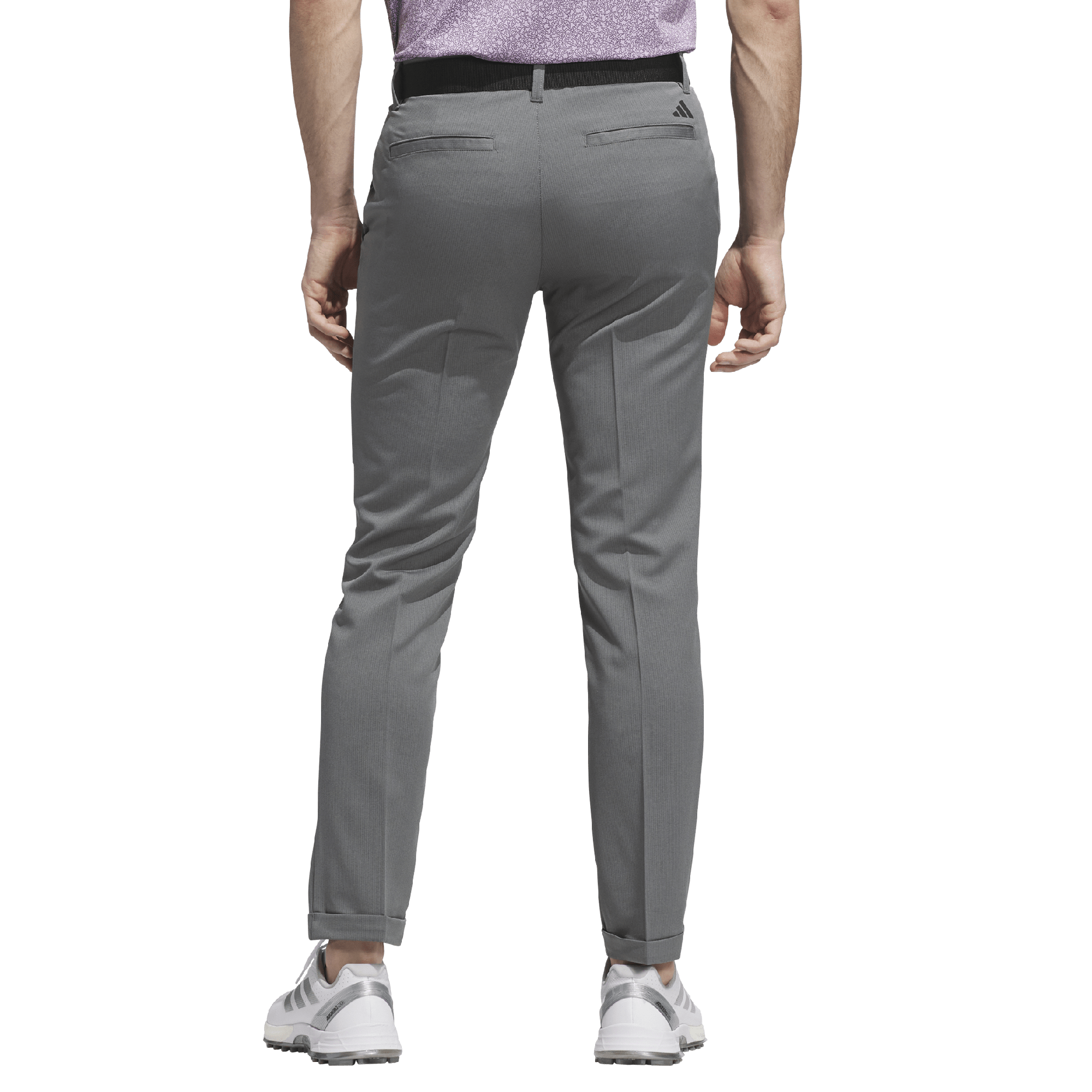 adidas Golf Ultimate365 Pinstripe Trousers Grey Four