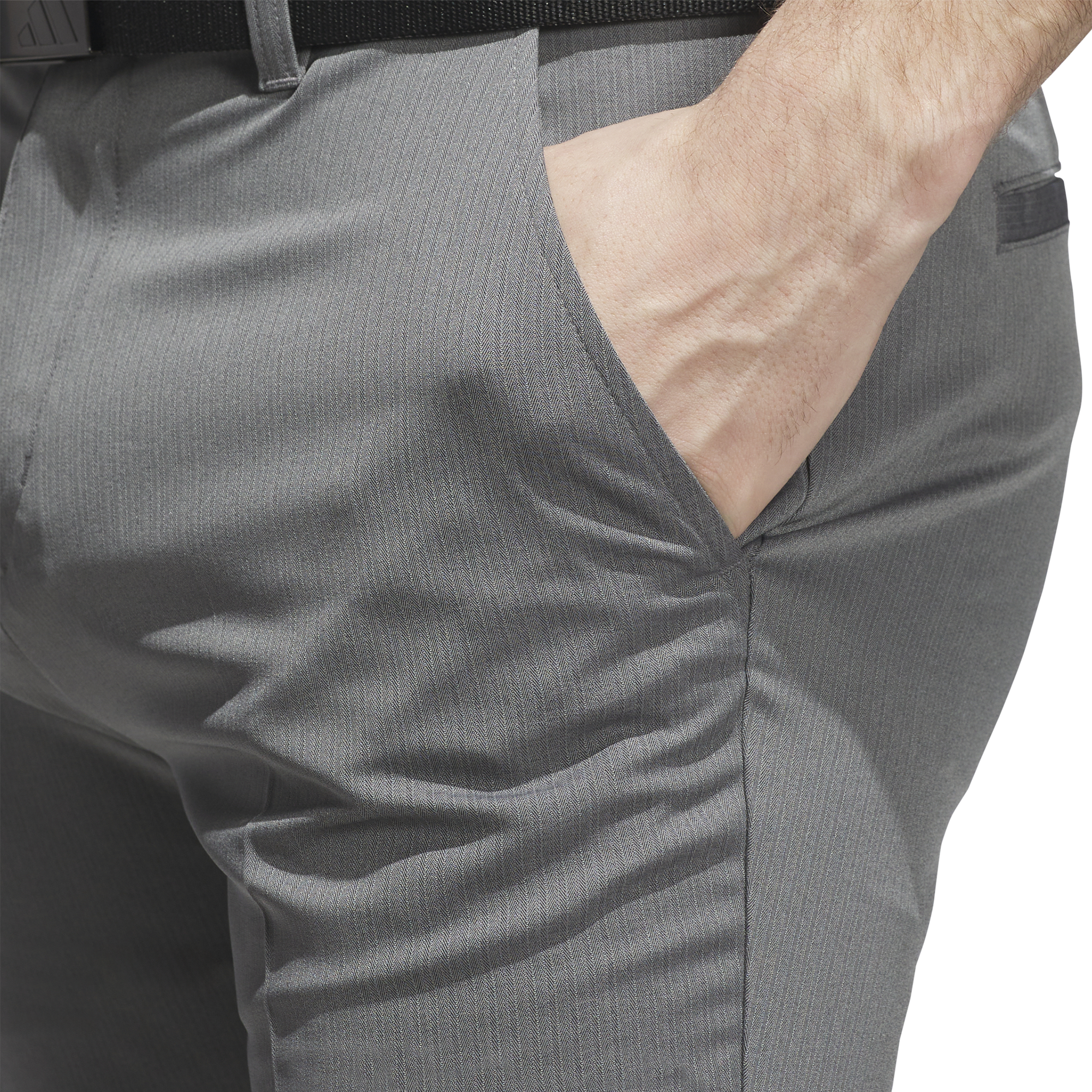 adidas Golf Ultimate365 Pinstripe Trousers Grey Four