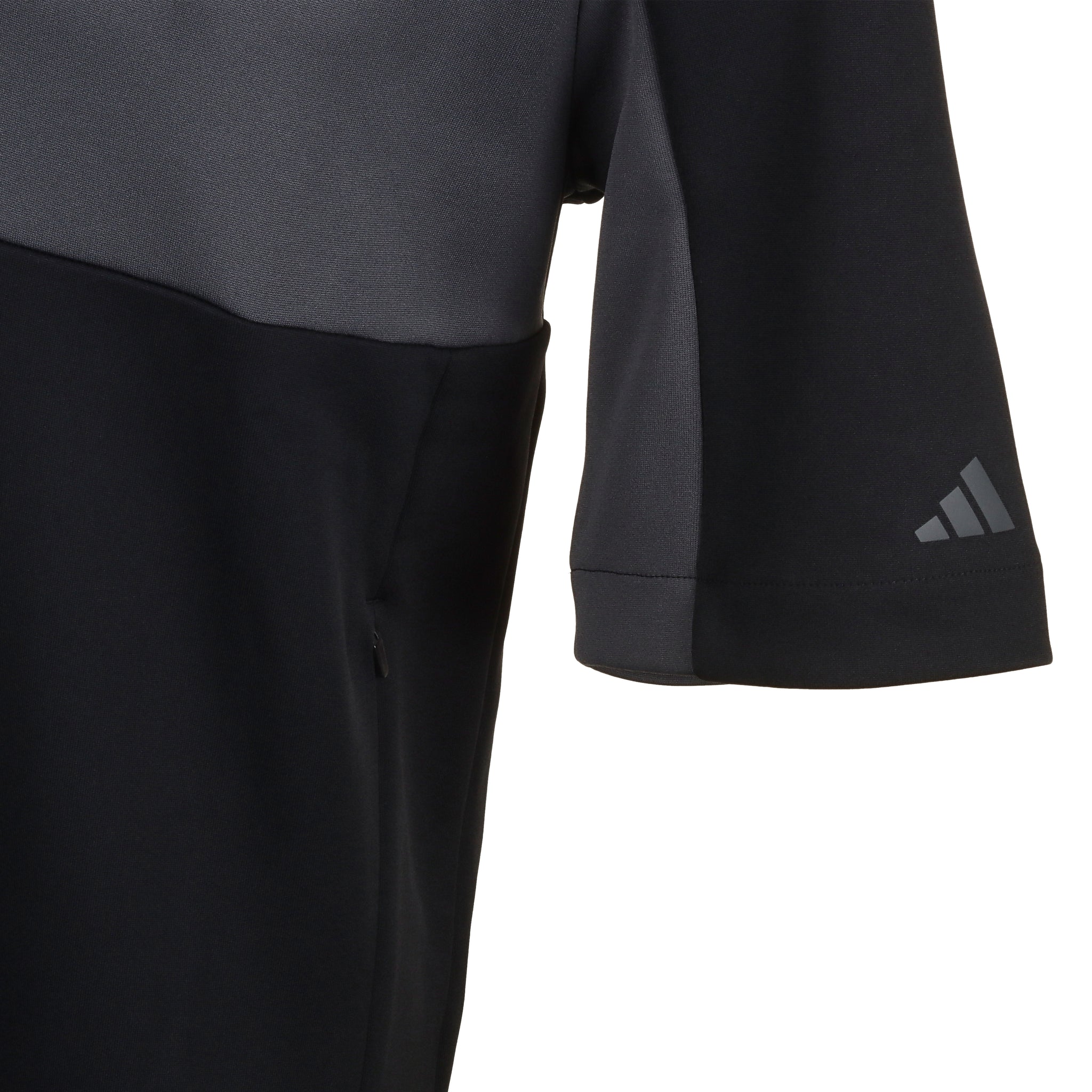 adidas Golf Ultimate365 Short Sleeve 1/4 Zip Black