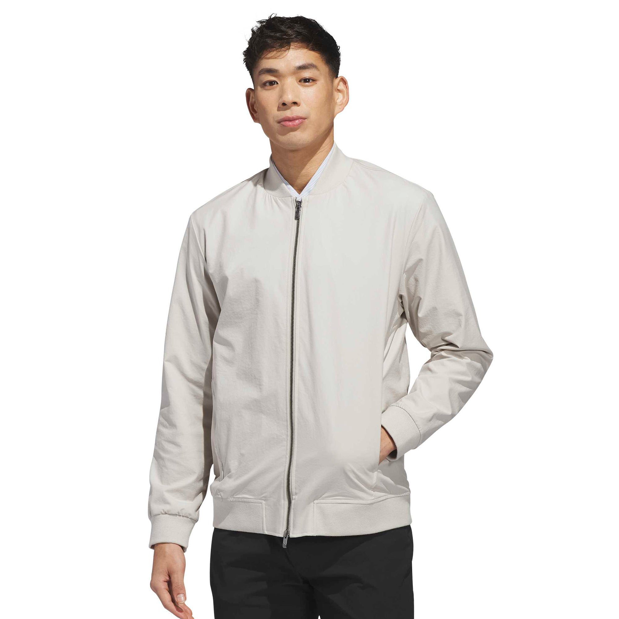 adidas Golf Ultimate365+ Full Zip Jacket - Wonder Alumina - JY5257