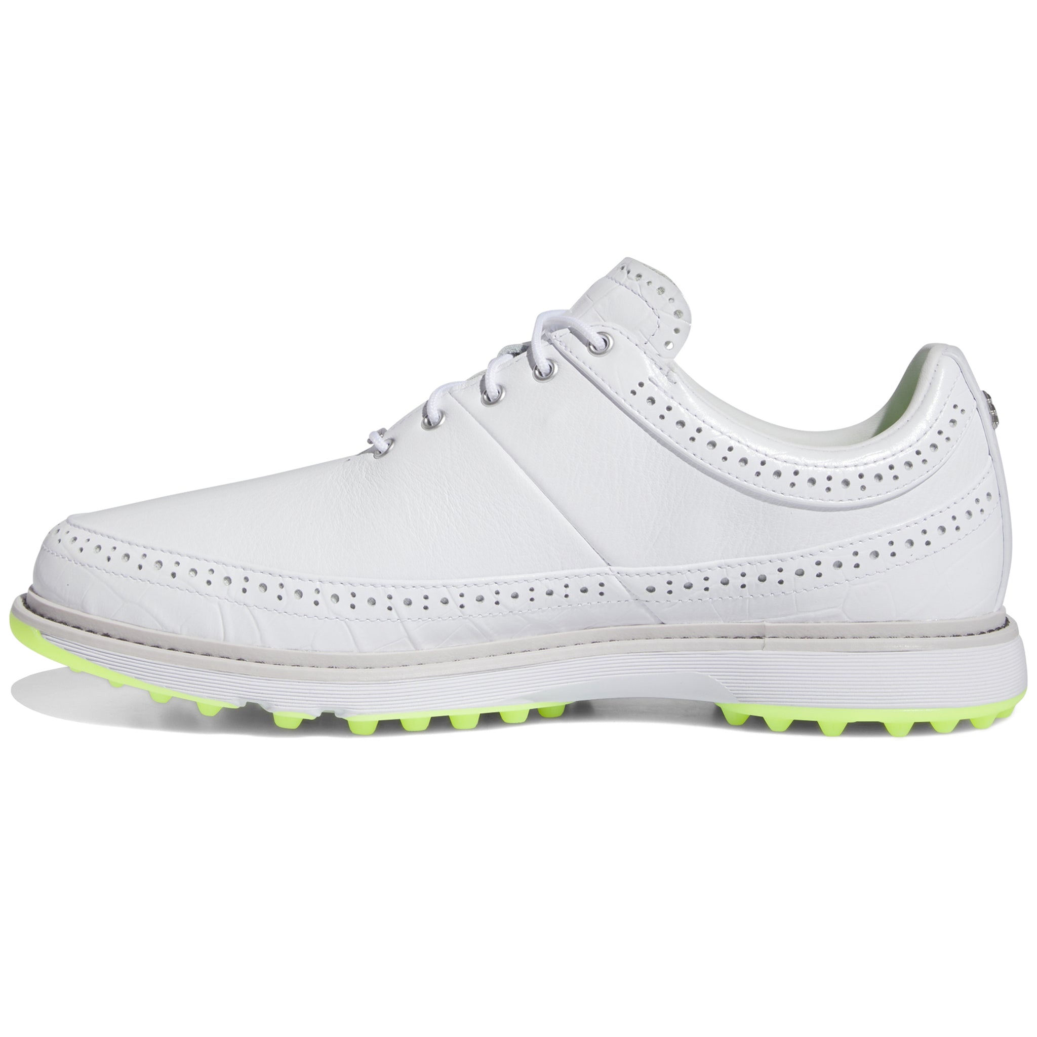 adidas MC80 Golf Shoes ID4748 White Silver Lucid Lemon | Function18
