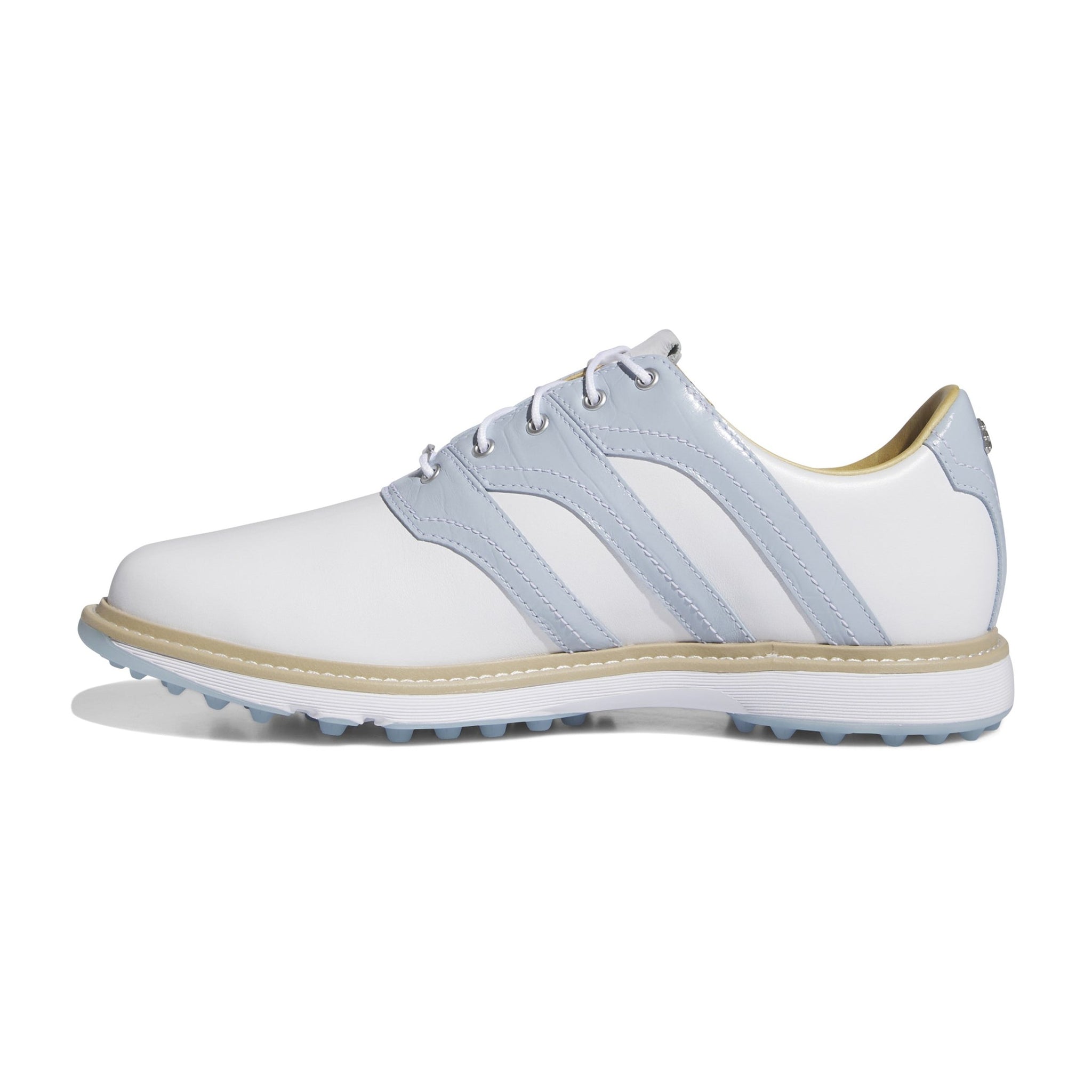adidas MC Z-Traxion Golf Shoes White/Wonder Blue/Savannah